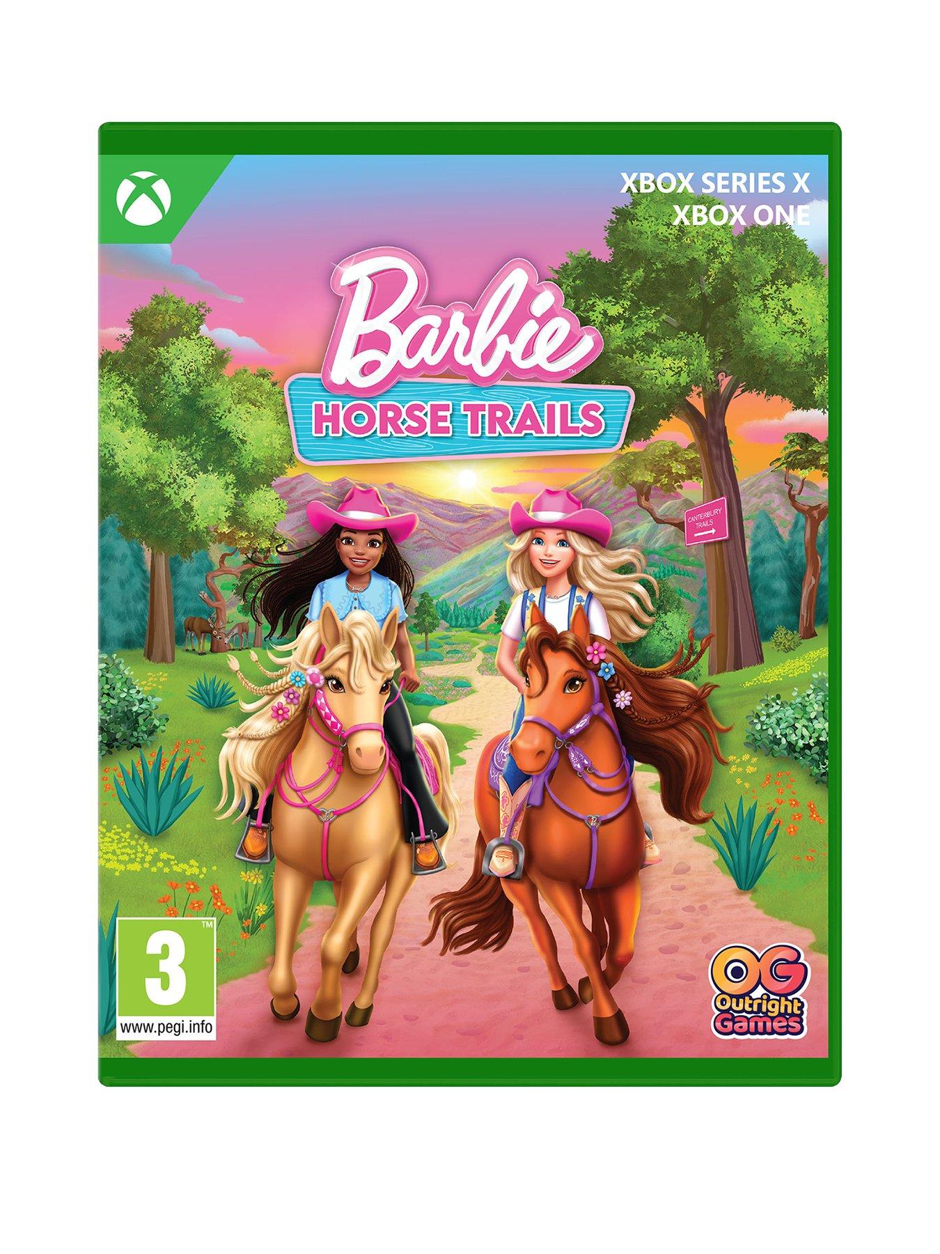 Xbox Series X Barbie Horse Trails Game