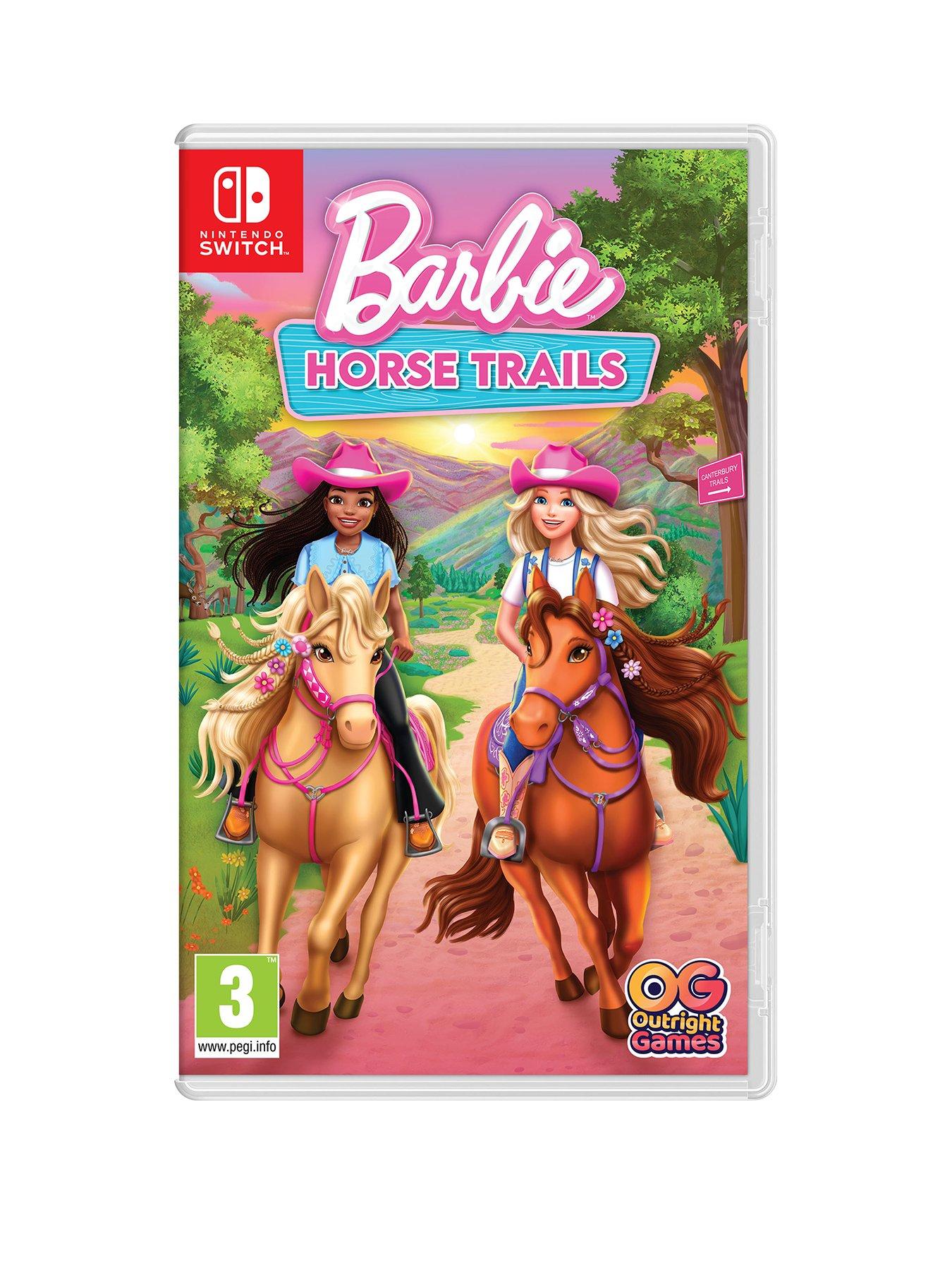 Image 1 of 7 of Nintendo Barbie Horse Trails Game