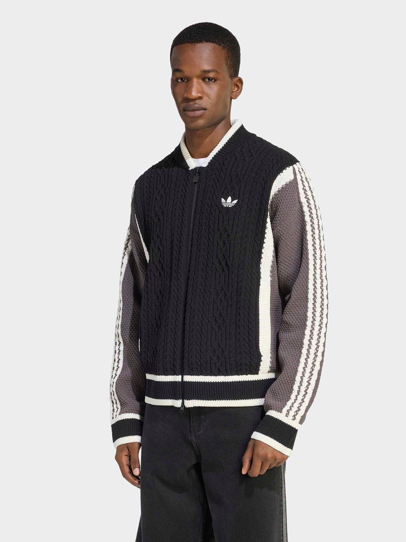 adidas-originals-mens-wicons-cardigan-blackfront
