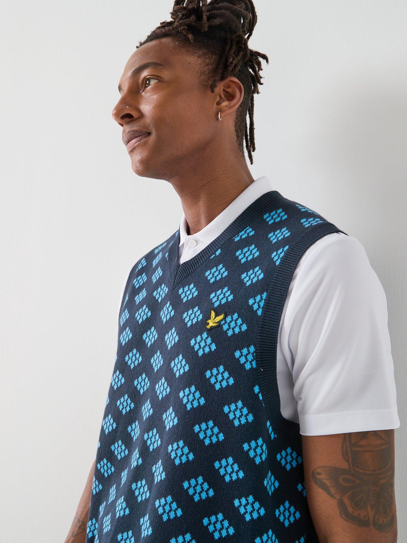 lyle-scott-golf-mens-v-neck-cotton-argyle-vest-navyoutfit