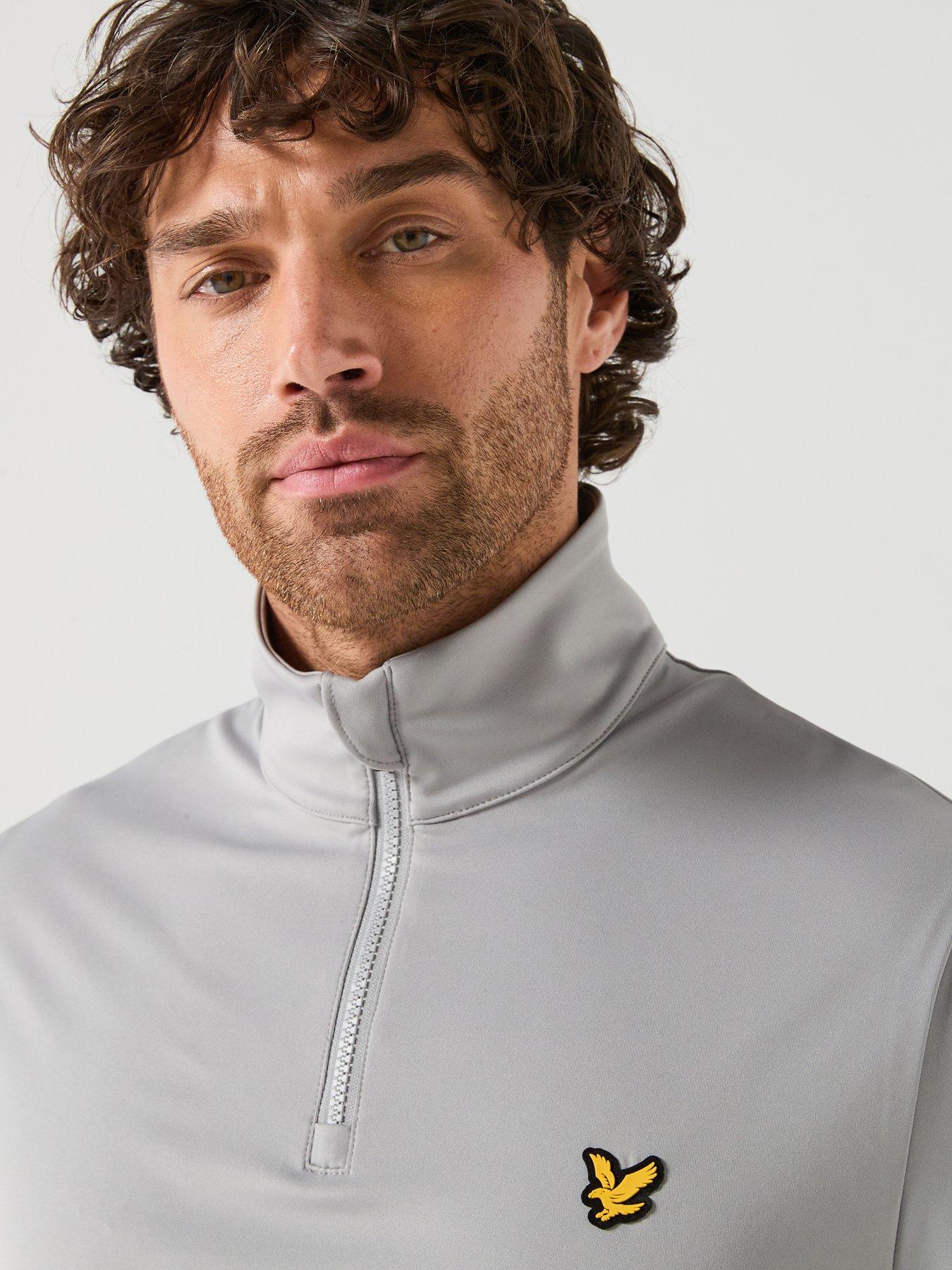 lyle-scott-golf-mens-golf-golf-core-quarter-zip-midlayer-greyoutfit