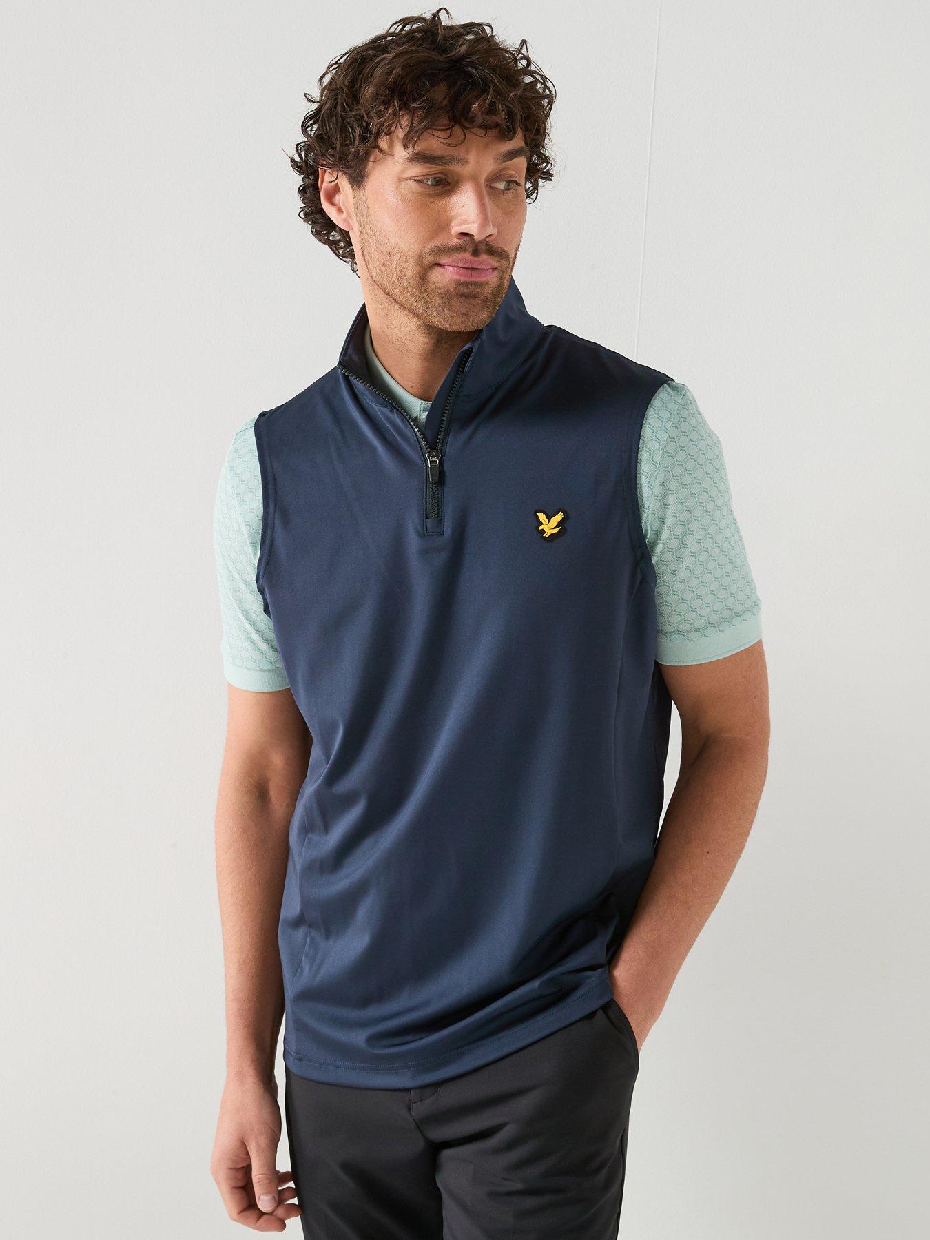 lyle-scott-golf-mens-golf-golf-core-quarter-zip-midlayer-vest-navyfront