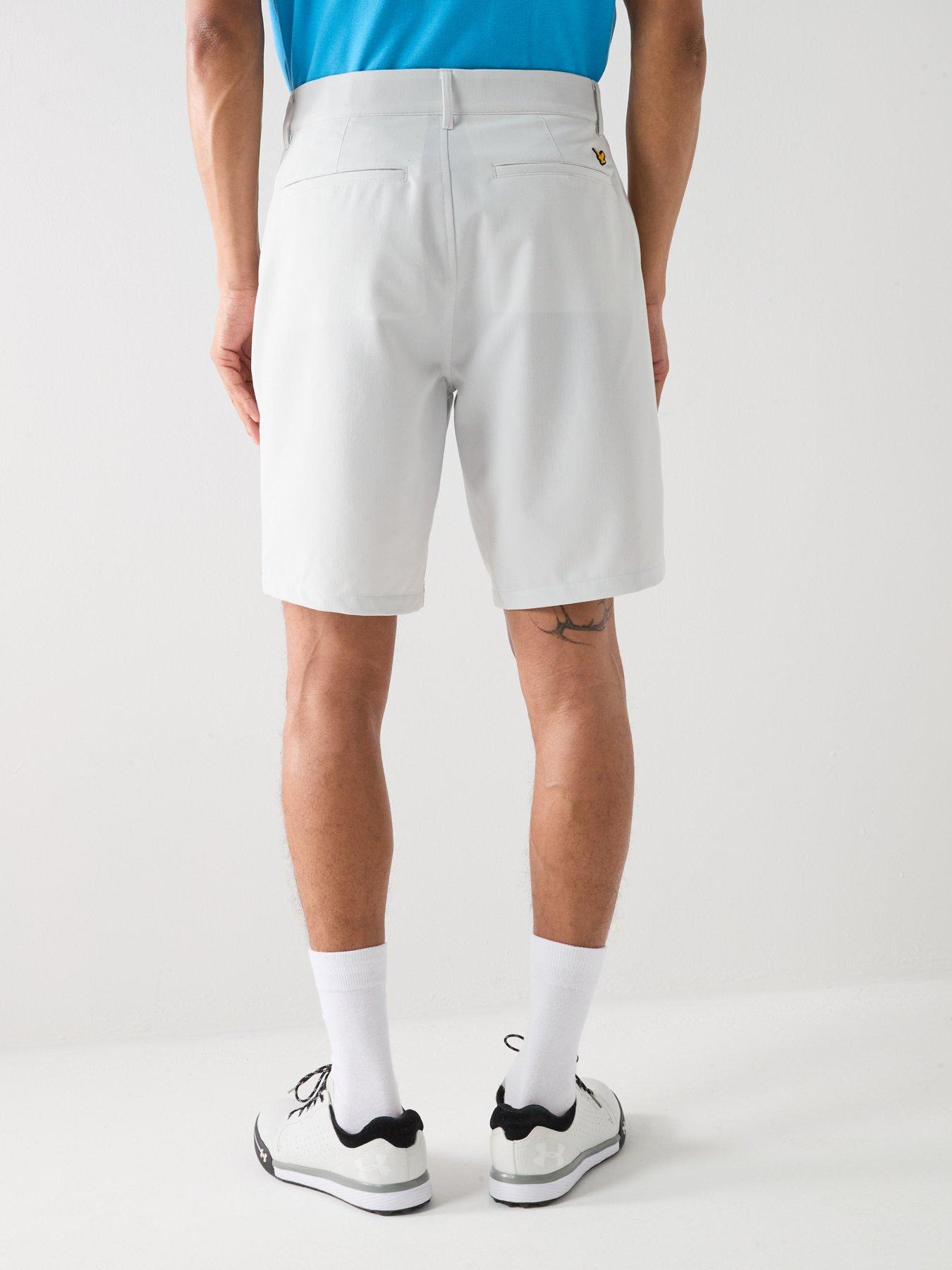 lyle-scott-golf-mens-5-pocket-shorts-beigestillFront