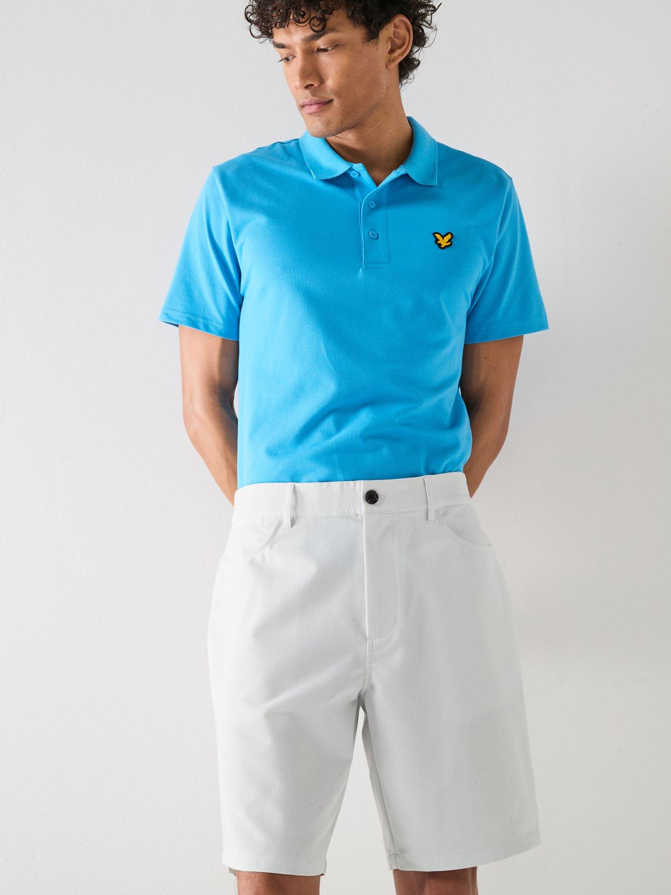 Image 6 of 6 of Lyle & Scott Golf Mens Golf 5 Pocket Golf Shorts - Beige