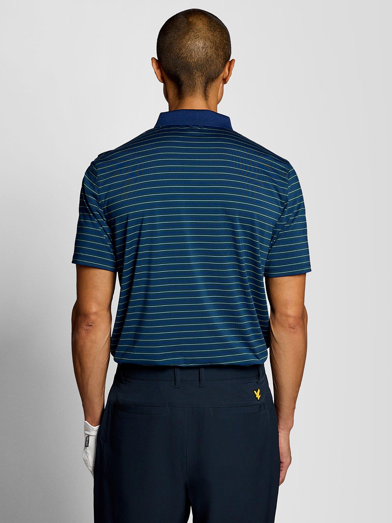 lyle-scott-golf-mens-striped-polo-bluestillFront