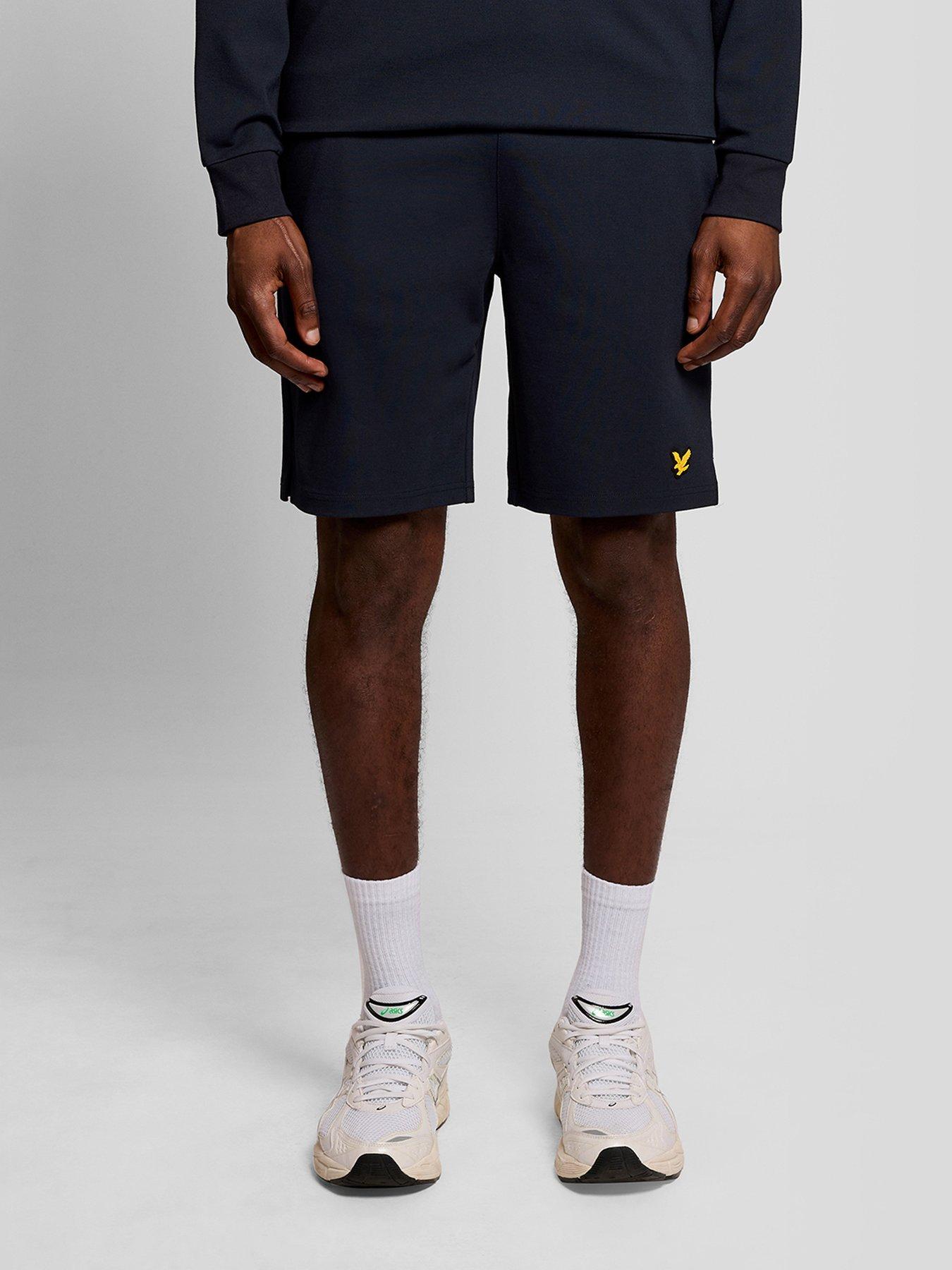 lyle-scott-sport-mens-fly-fleece-shorts-navy