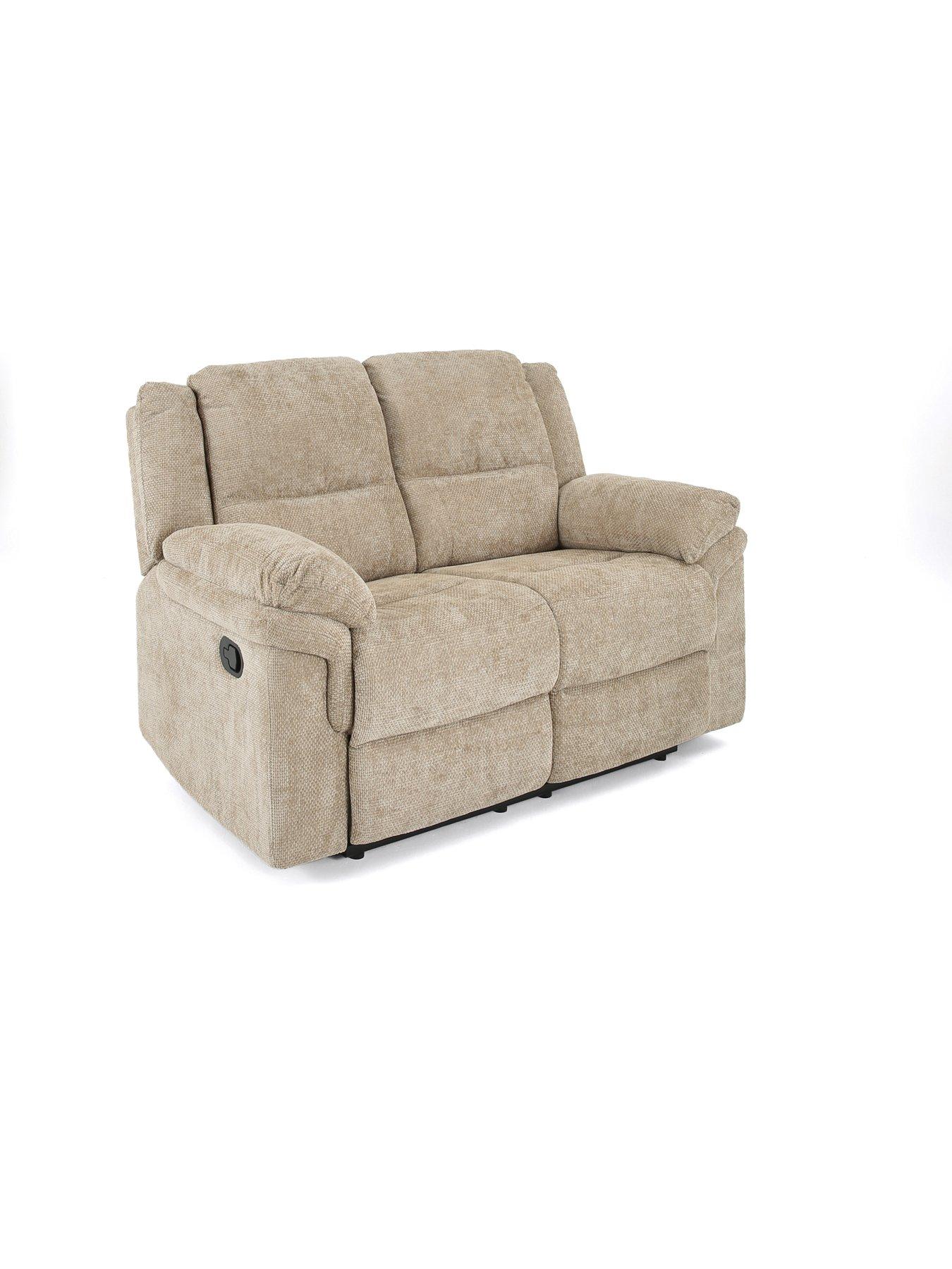 Image 4 of 7 of The Very Collection Albion Chunky Weave 2 Seater High Back Manual Recliner Sofa - FSC&reg; Certified