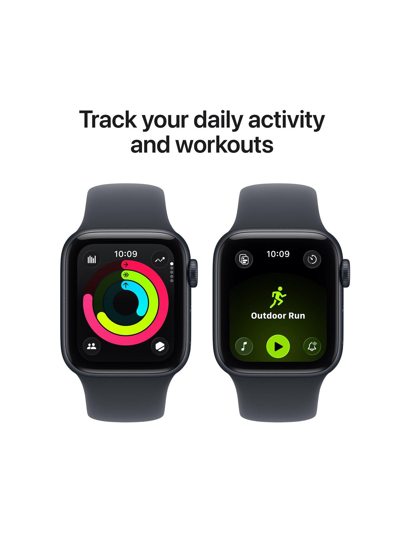 Image 5 of 7 of Apple Watch SE 3 (GPS, 2025) 40mm Aluminium Case with Sport Band