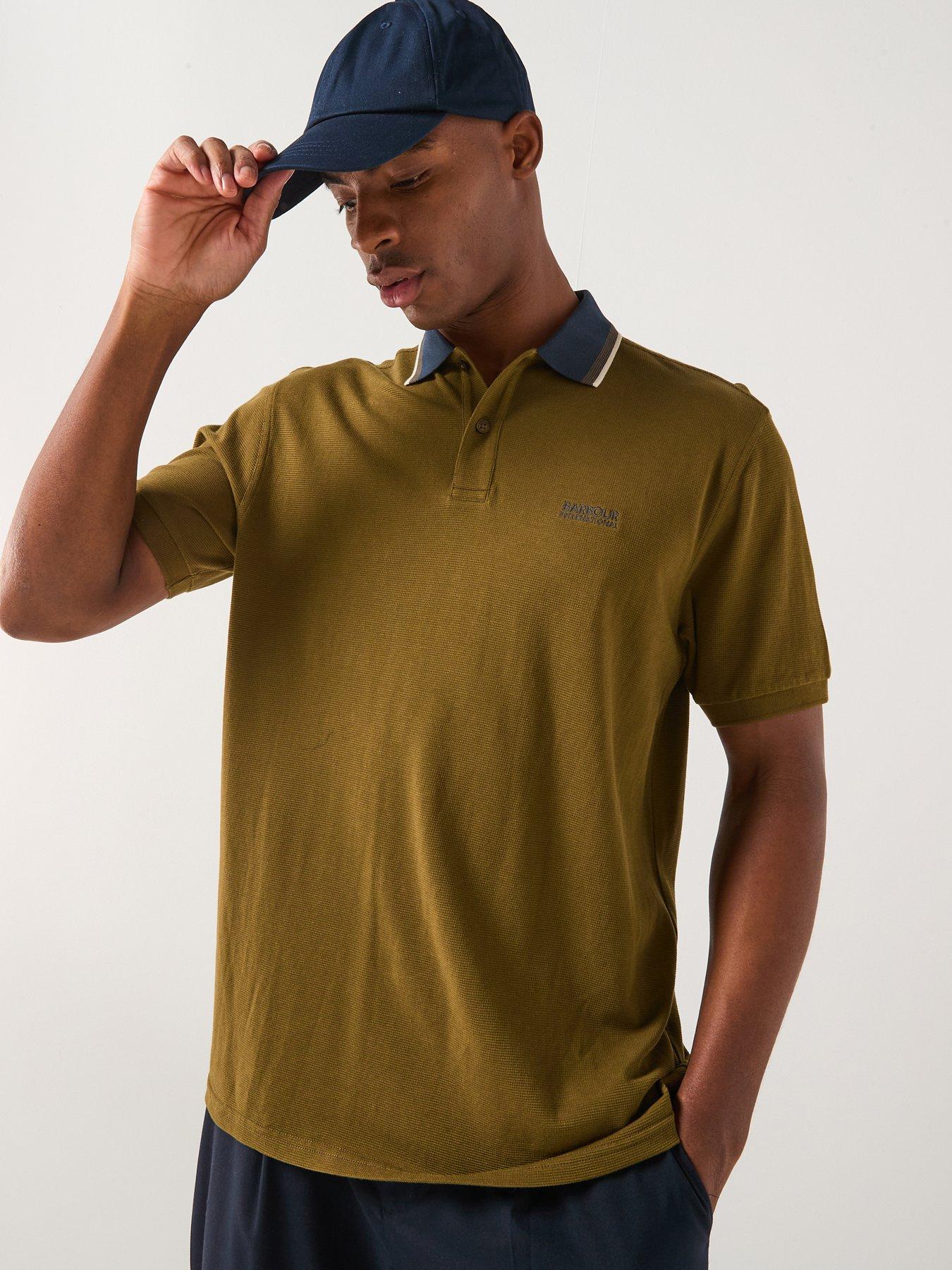 Barbour International Vase Ottoman Polo Shirt - Light Green