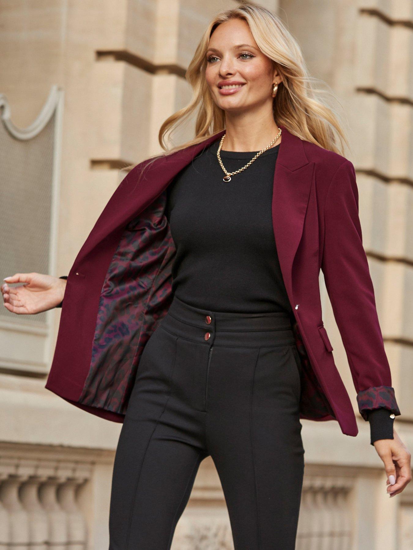 sosandar-burgundy-single-breasted-blazer-redoutfit