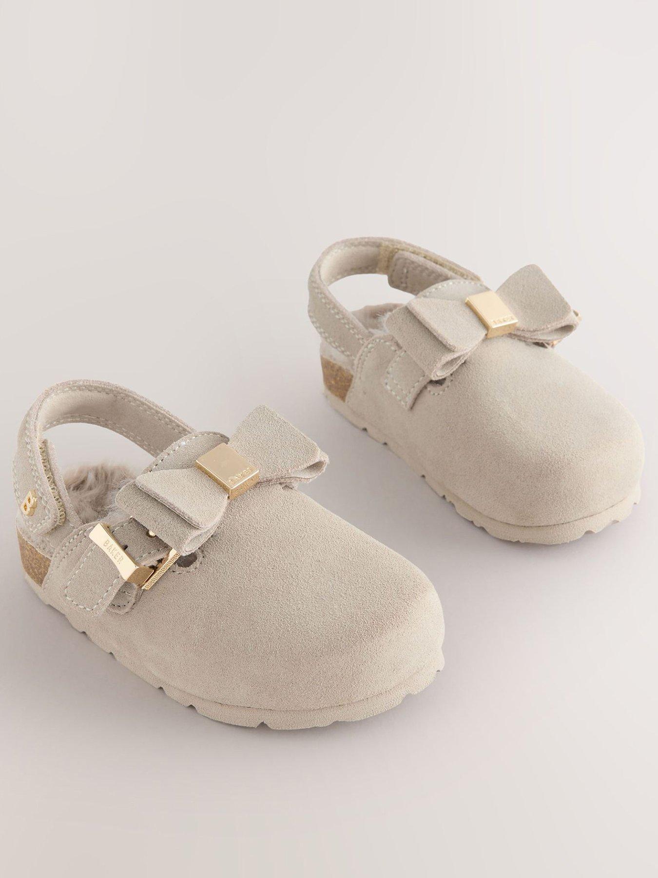 Image 1 of 5 of Ted Baker Older Girls Mule Slippers - Beige