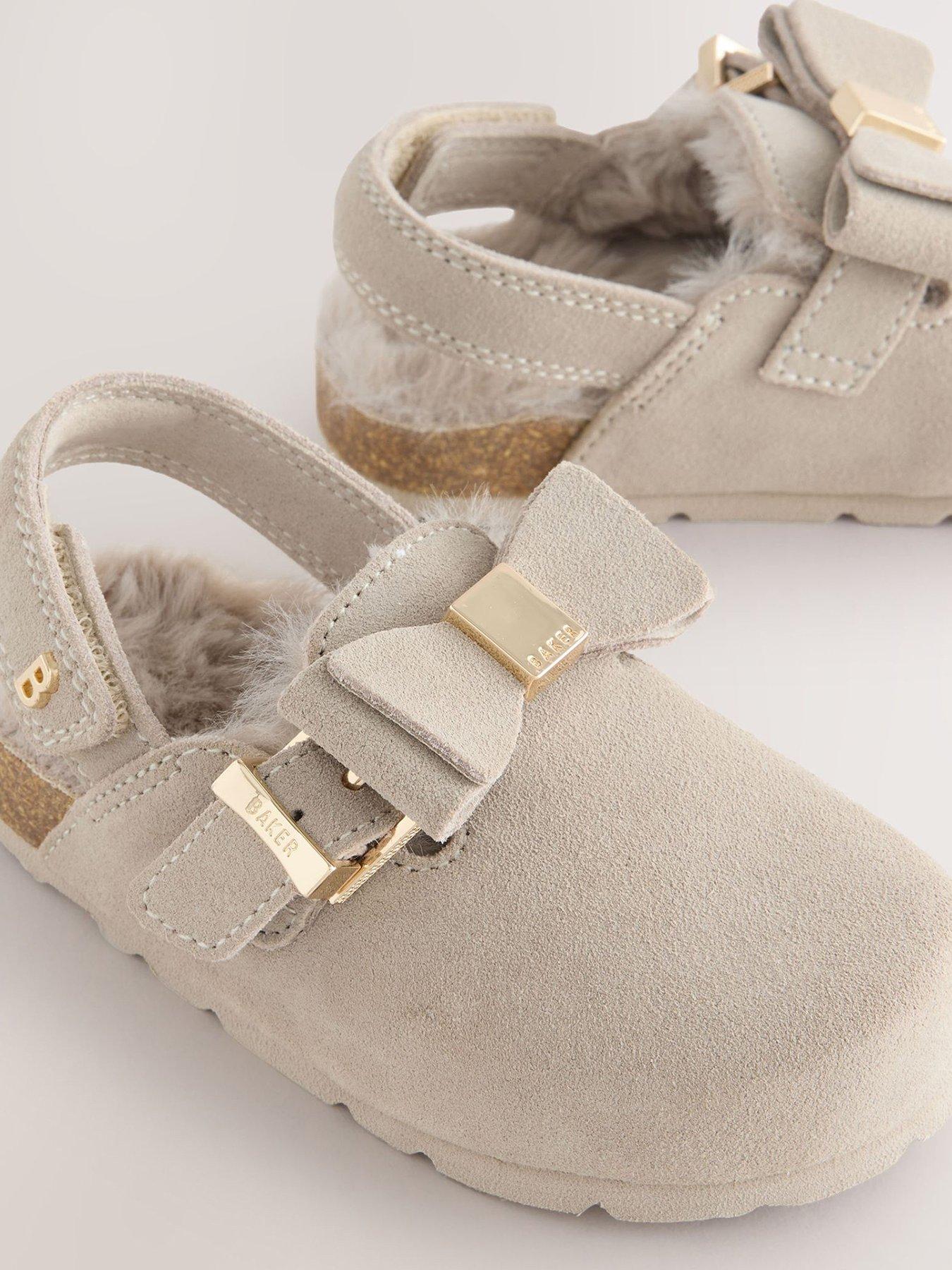 Image 3 of 5 of Ted Baker Older Girls Mule Slippers - Beige
