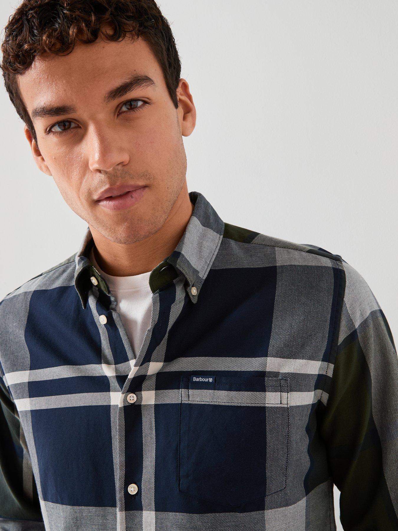 barbour-dunoon-tartan-tailored-long-sleeve-shirt-navyoutfit