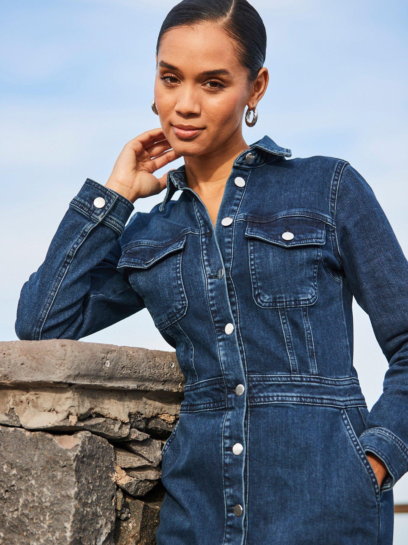 sosandar-dark-indigo-denim-long-sleeve-button-front-midi-dress-navyoutfit