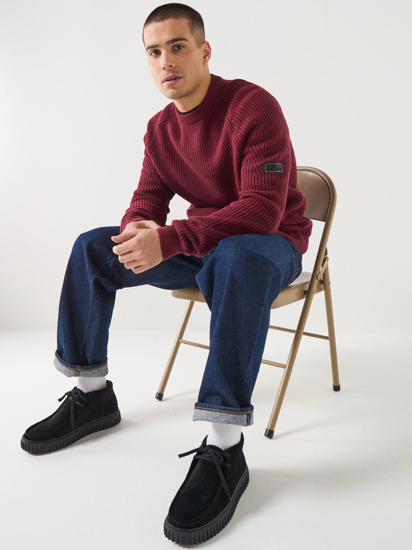 barbour-international-chester-crew-knitted-jumper-reddetail