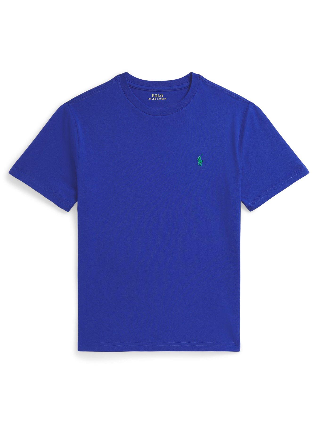 Image 1 of 3 of Polo Ralph Lauren Boys Short Sleeve T-Shirt - Blue