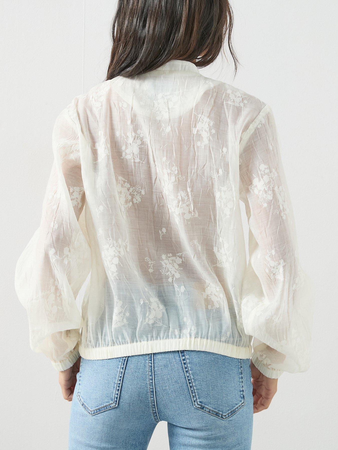 Image 2 of 7 of The Very Collection Sheer Lighweight Technical Jacket