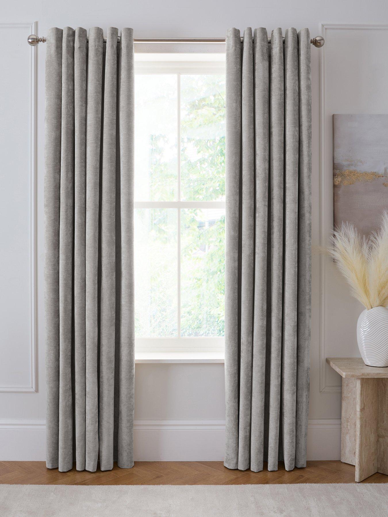 the-very-collection-knightsbridge-chenille-90x108-blackout-eyelet-curtains