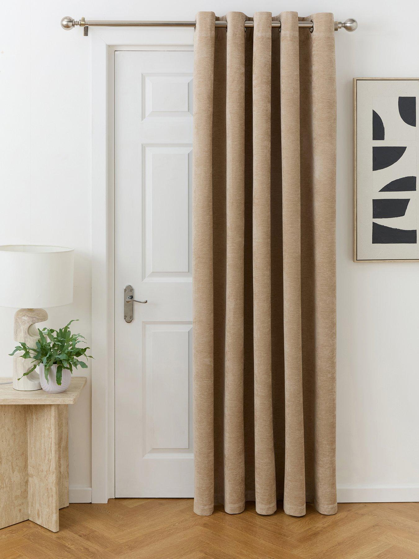 The Very Collection Knightsbridge Chenille Door Curtain 66x84