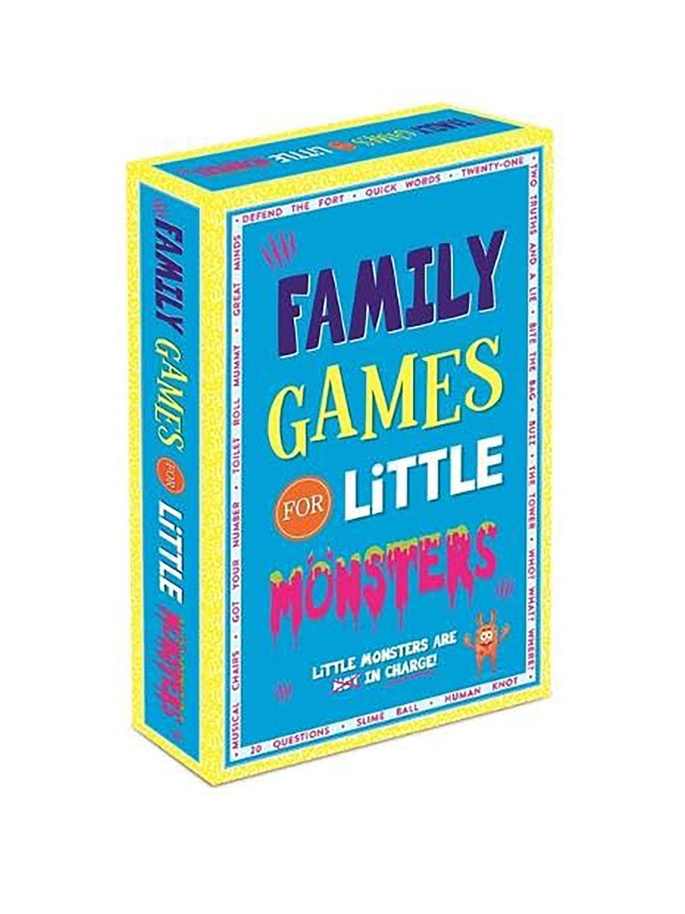 Family Games for Little Monsters Game Box