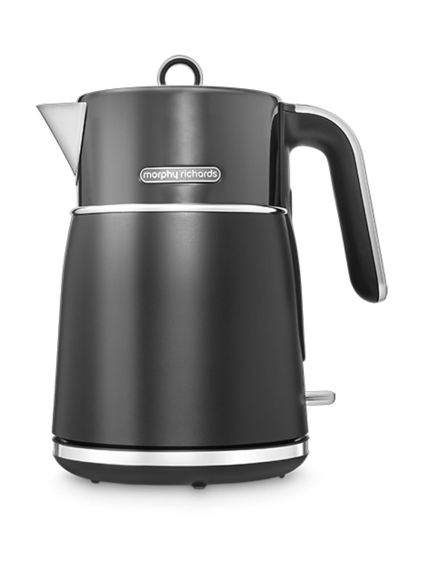 Image 1 of 8 of Morphy Richards Morphy Richards Signature Kettle & Toaster Black