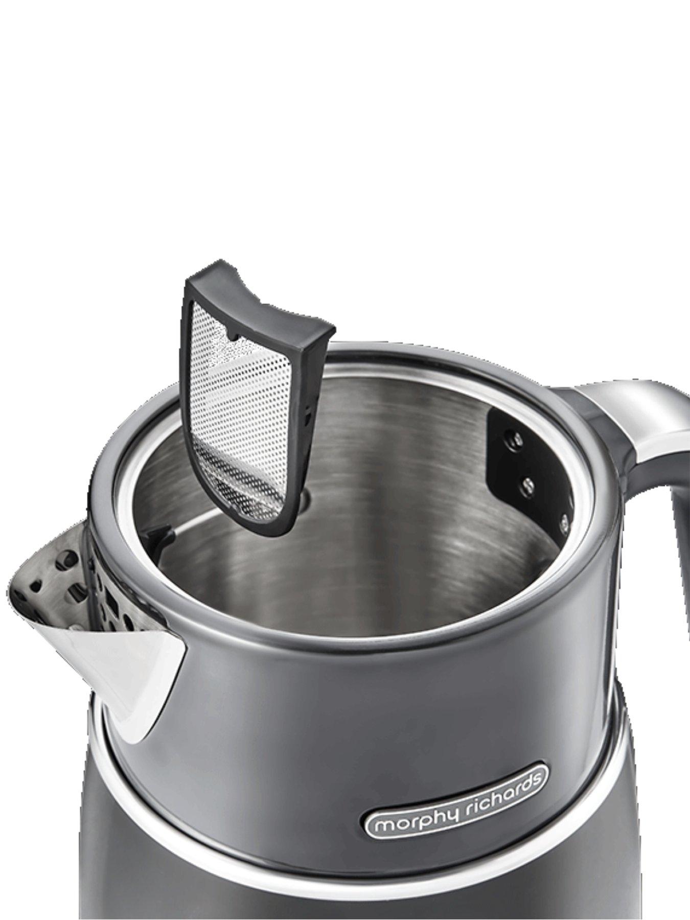 Image 4 of 8 of Morphy Richards Morphy Richards Signature Kettle & Toaster Black