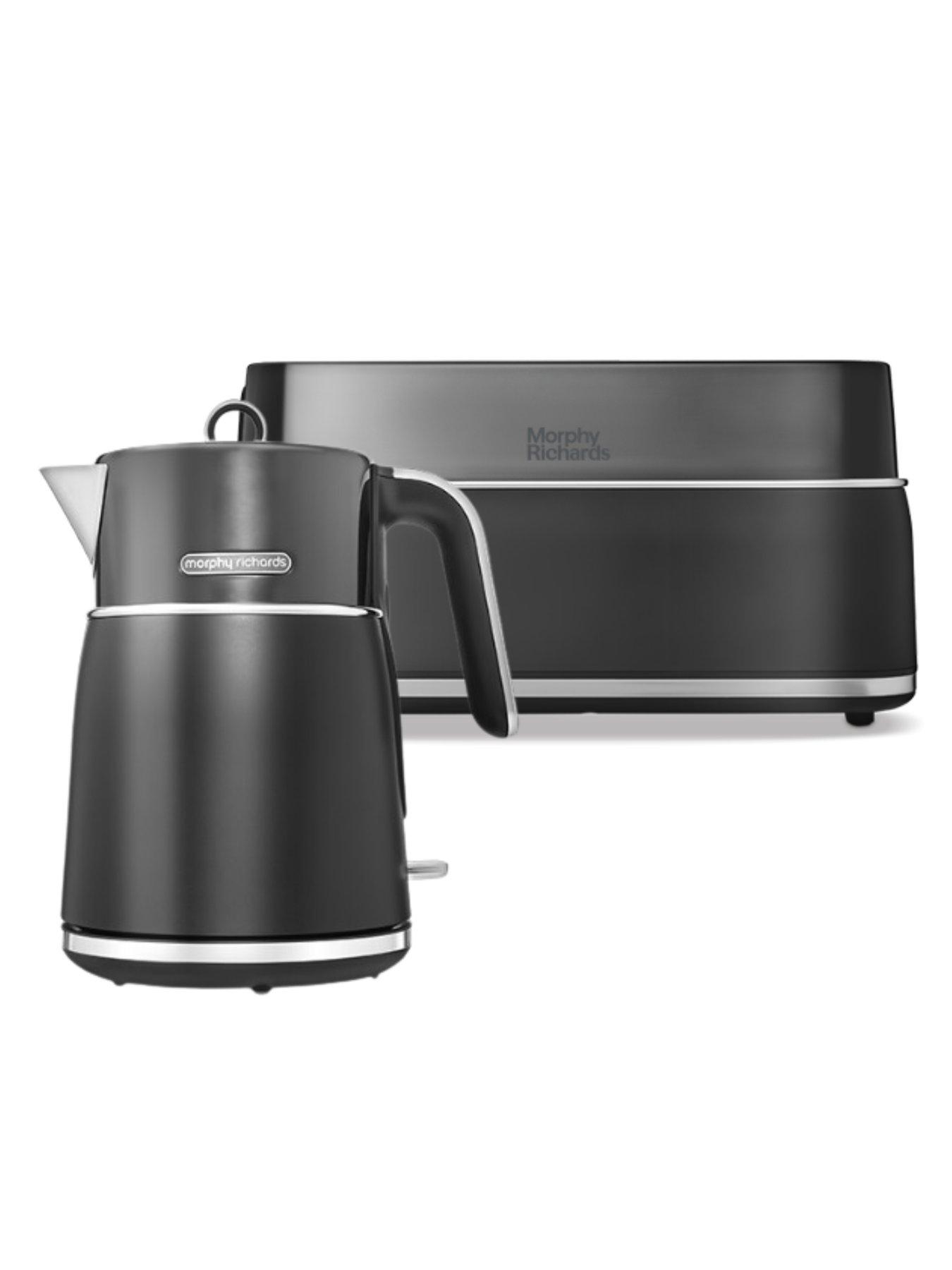 Image 6 of 8 of Morphy Richards Morphy Richards Signature Kettle & Toaster Black