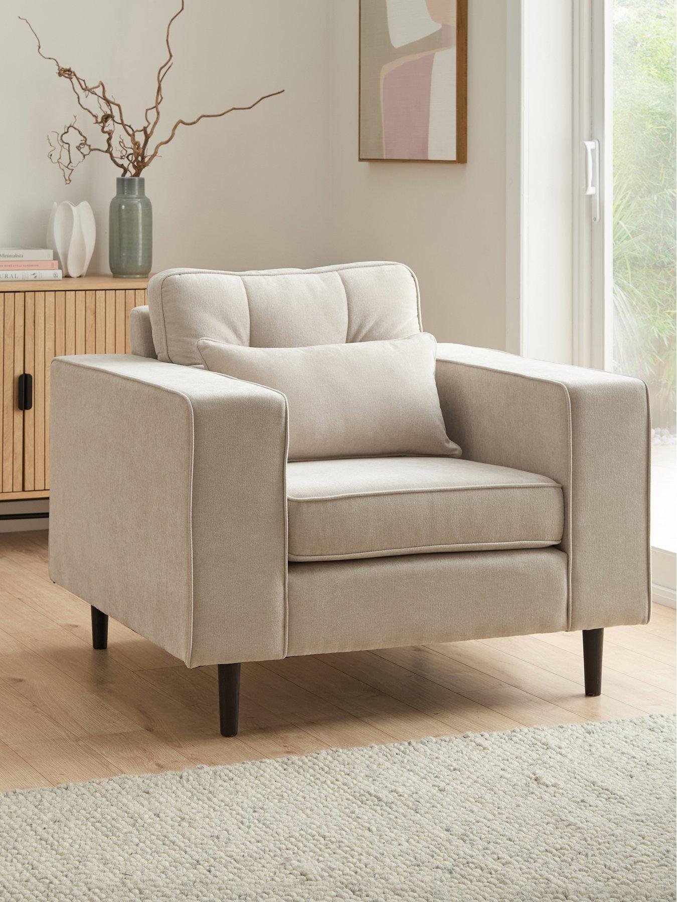 Image 1 of 7 of Very Home Zena Fabric Chair