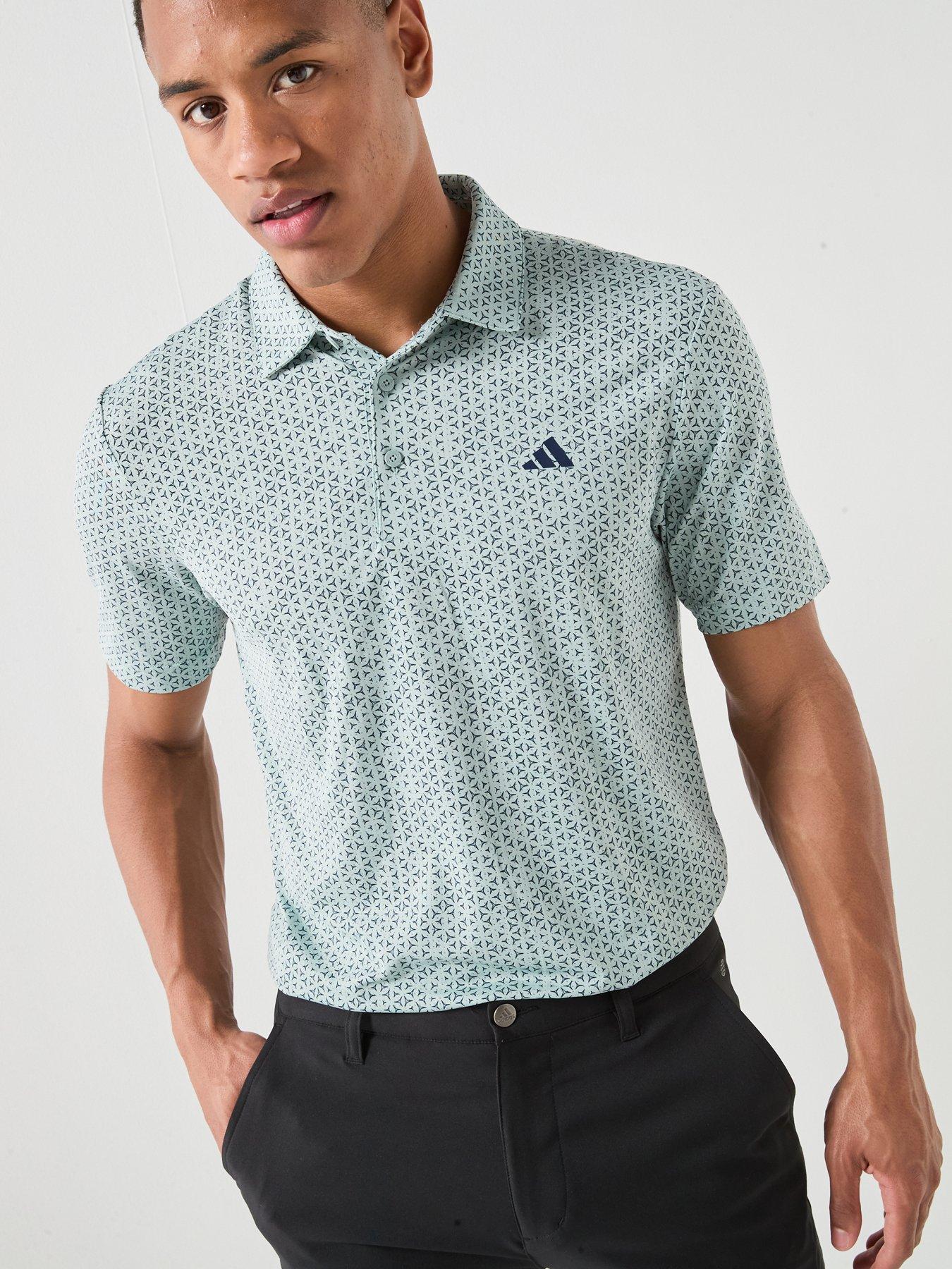 Image 5 of 5 of adidas Mens Golf Ultimate 365 Mesh Climacool Polo - Green