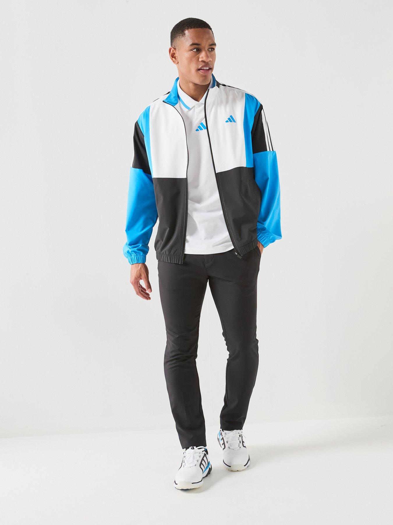 Image 3 of 6 of adidas Mens Golf Beyond Full Zip Jacket - Black