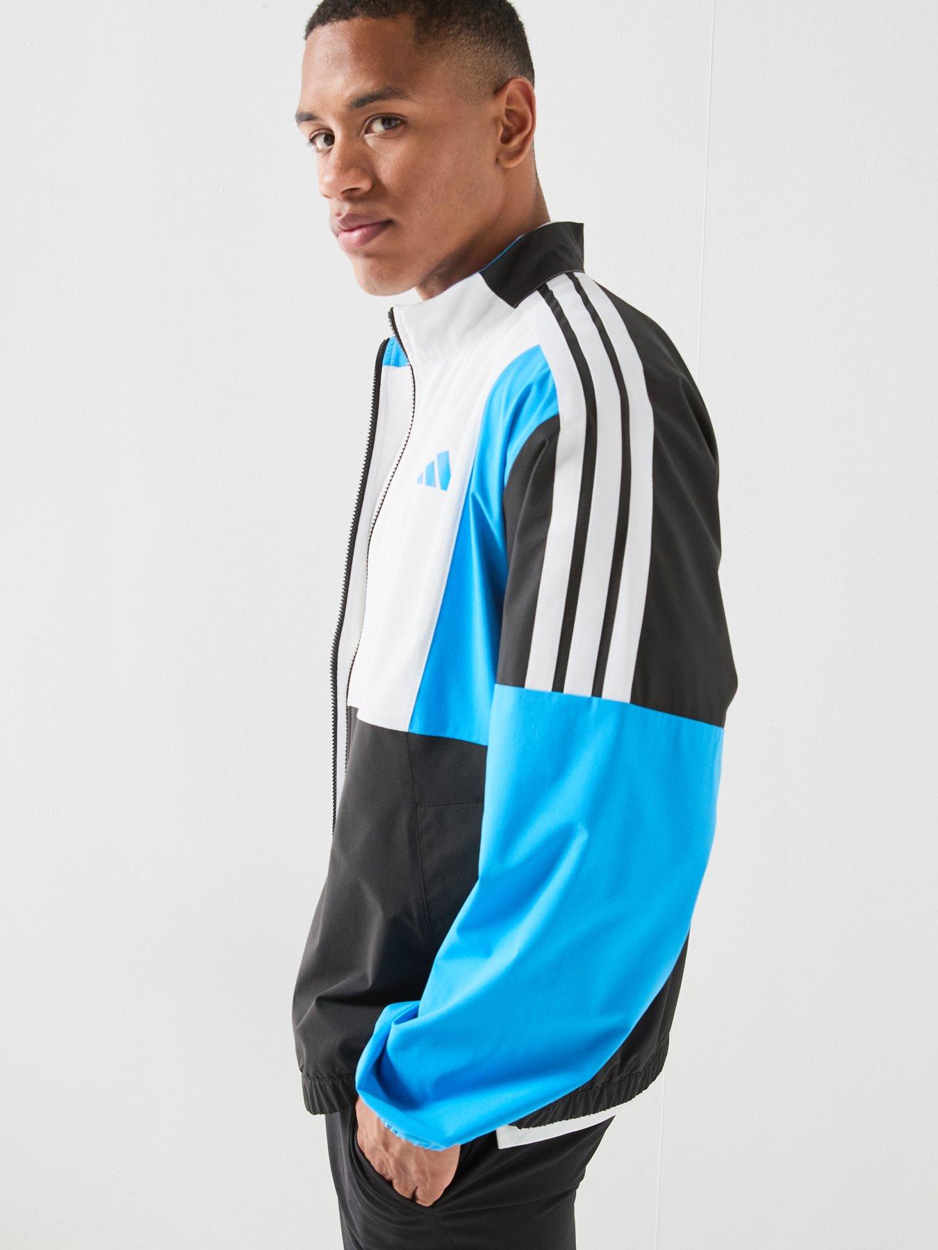 Image 4 of 6 of adidas Mens Golf Beyond Full Zip Jacket - Black
