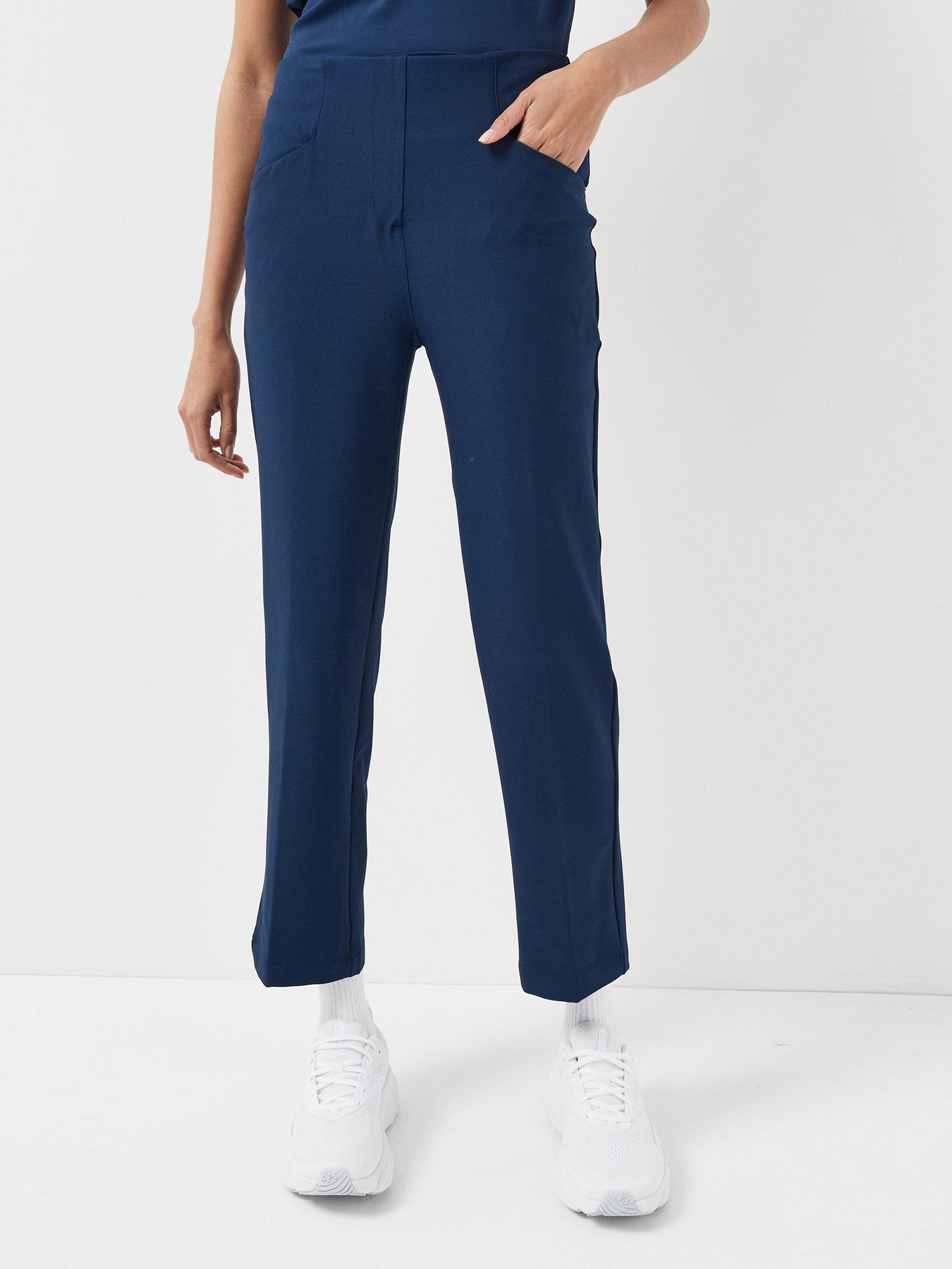 adidas-womens-golf-ultimate-365-trousers-navyfront