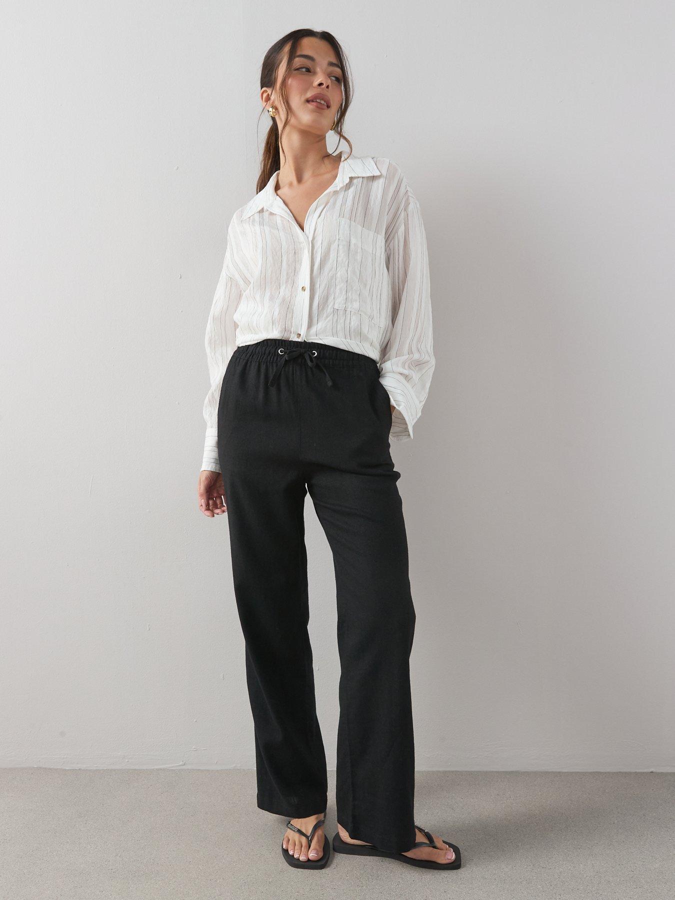 the-very-collection-linen-blend-straight-leg-trouser-blackback