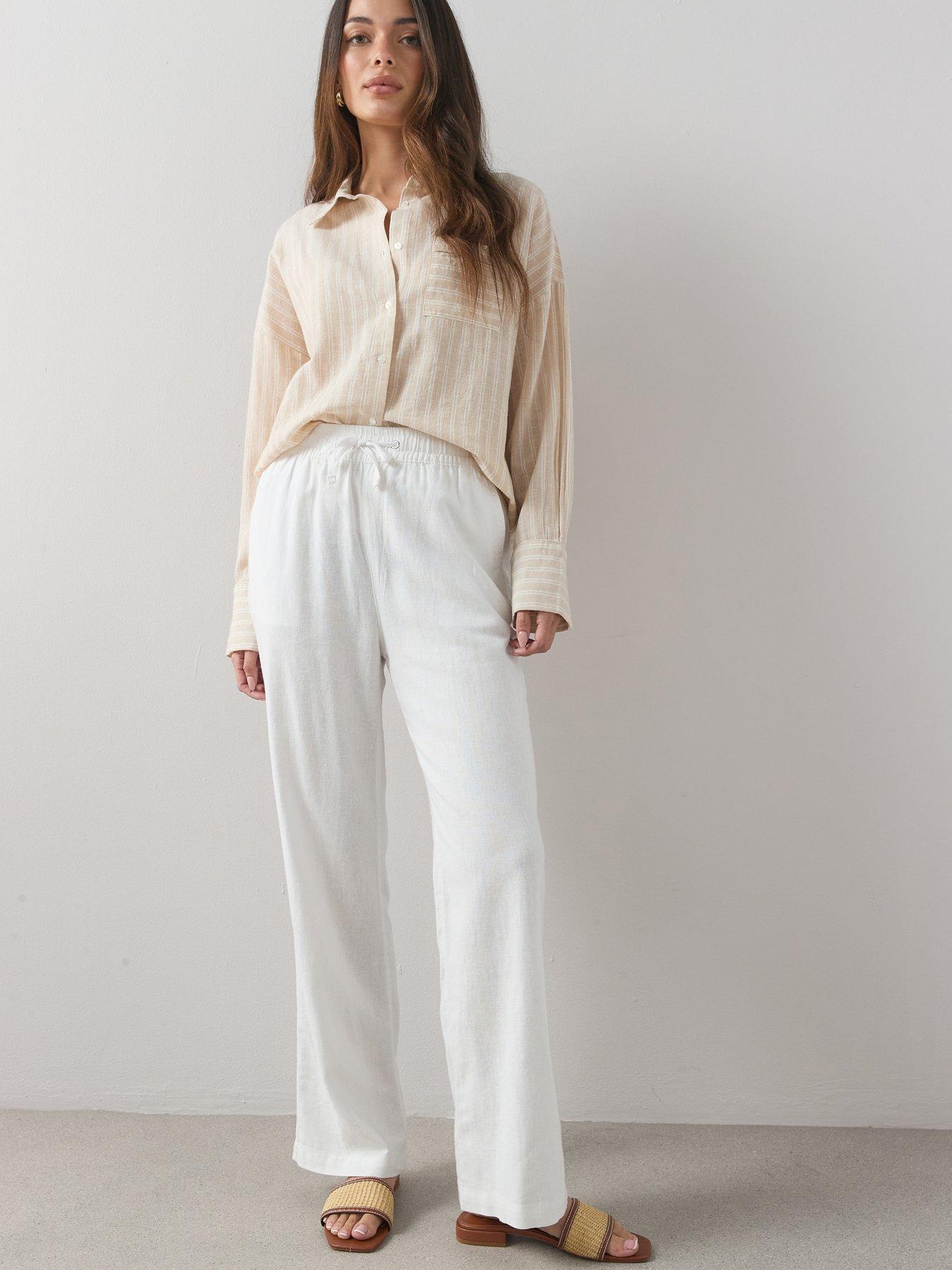 the-very-collection-linen-blend-straight-leg-trouser-whitefront