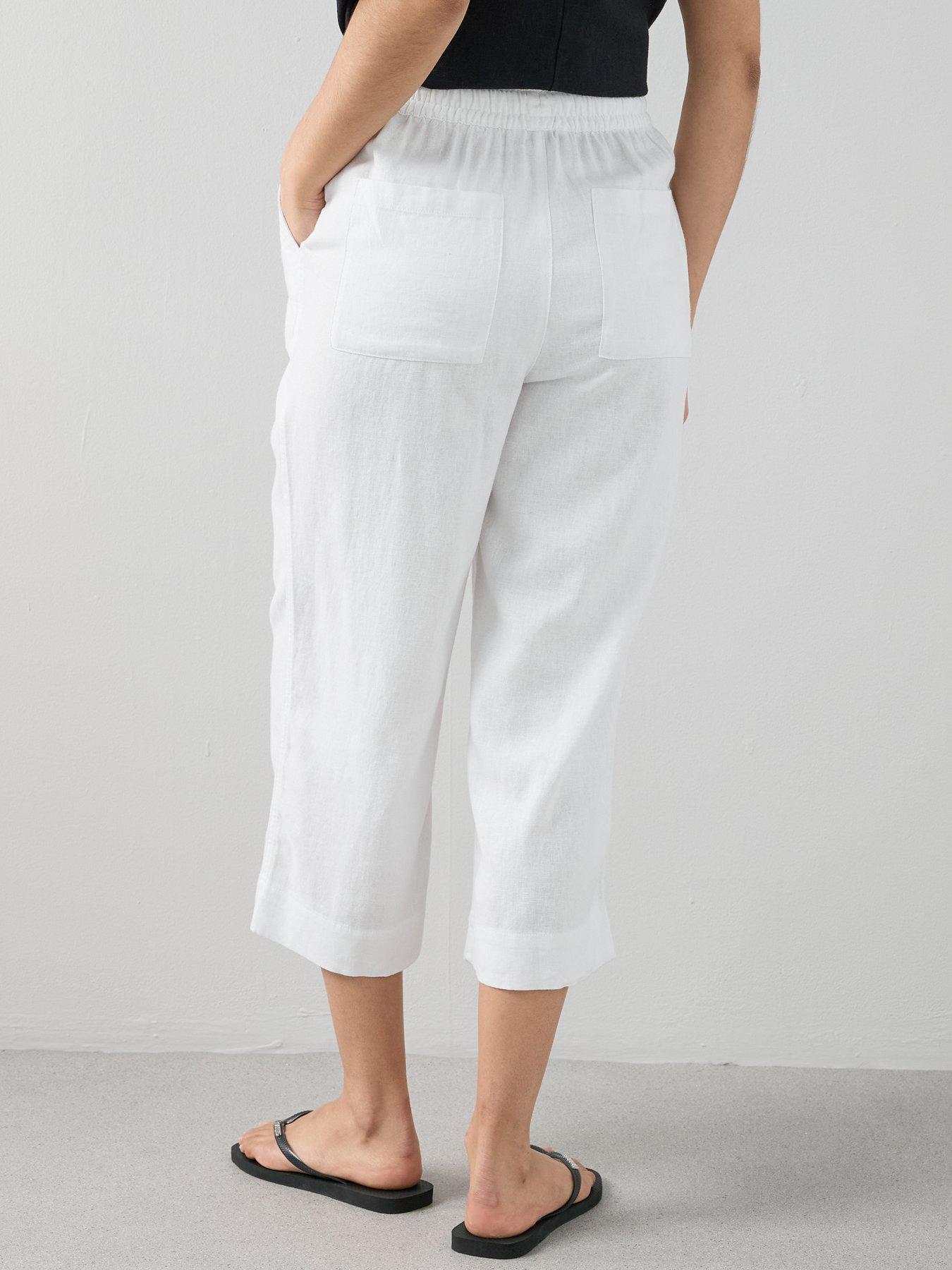the-very-collection-linen-blend-cropped-trousers-whitestillFront