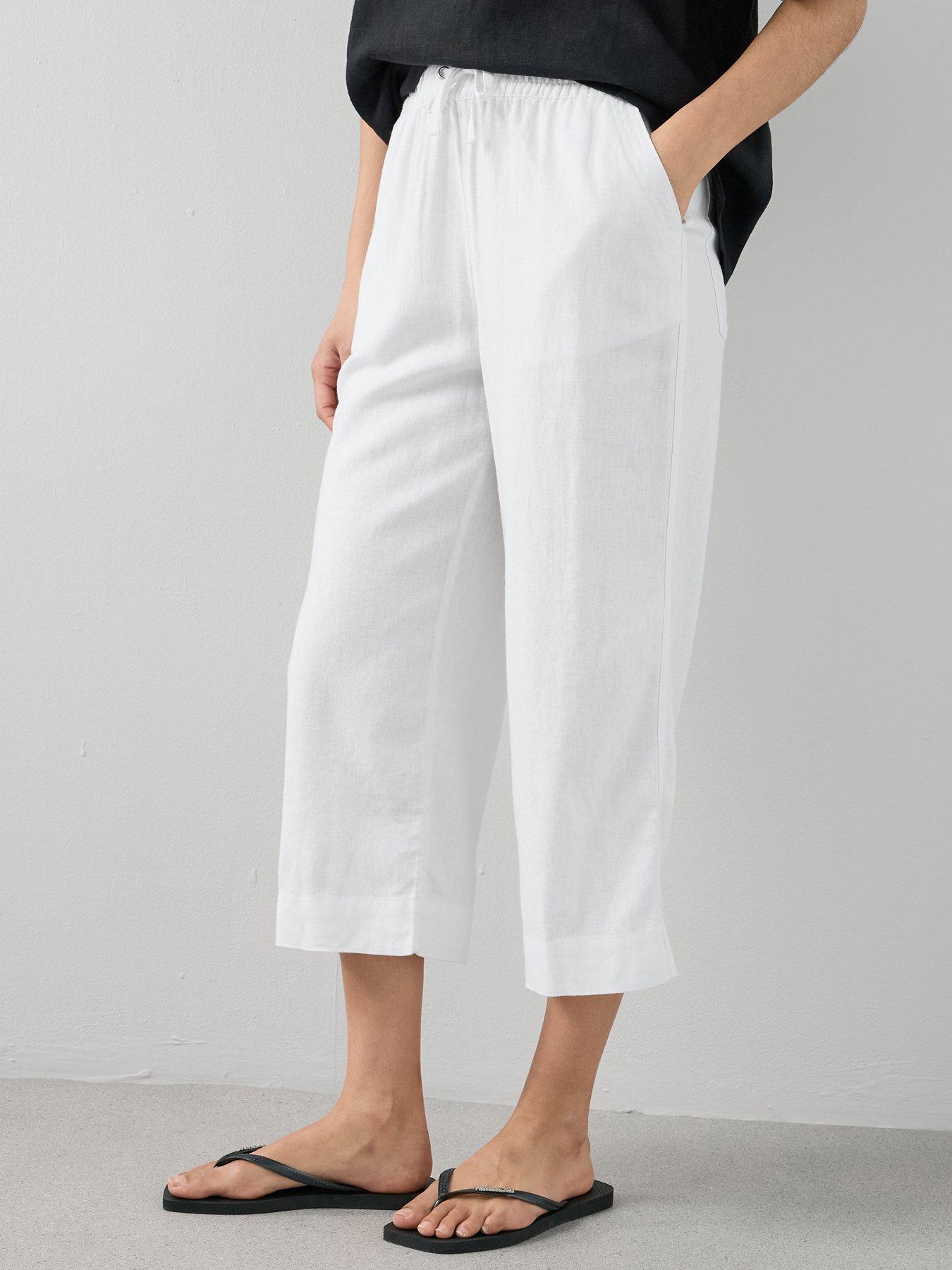 the-very-collection-linen-blend-cropped-trousers-whiteoutfit