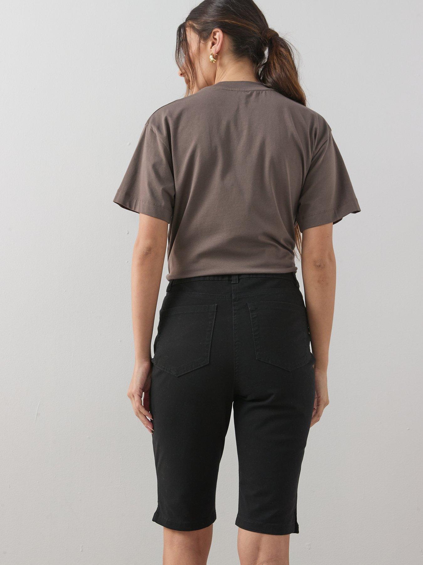 the-very-collection-sydney-shorts-blackstillFront