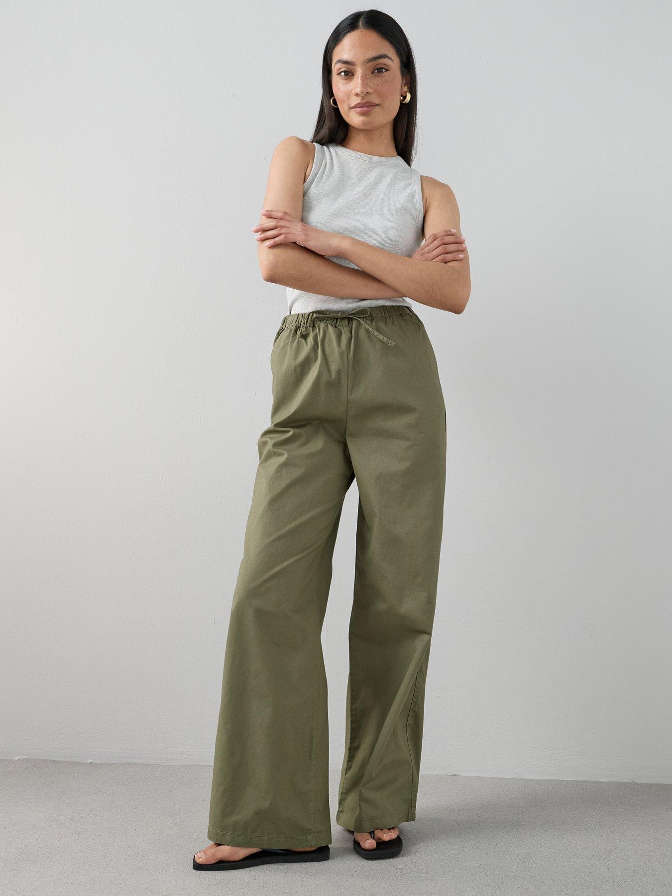 the-very-collection-cotton-wide-leg-trouser-khakiback