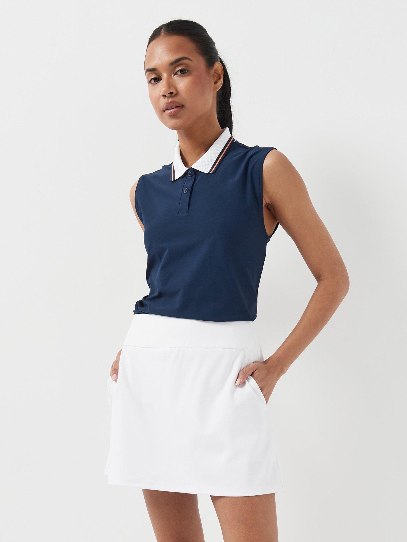 Image 1 of 6 of adidas Womens Golf Beyond Polo Shirt - Navy