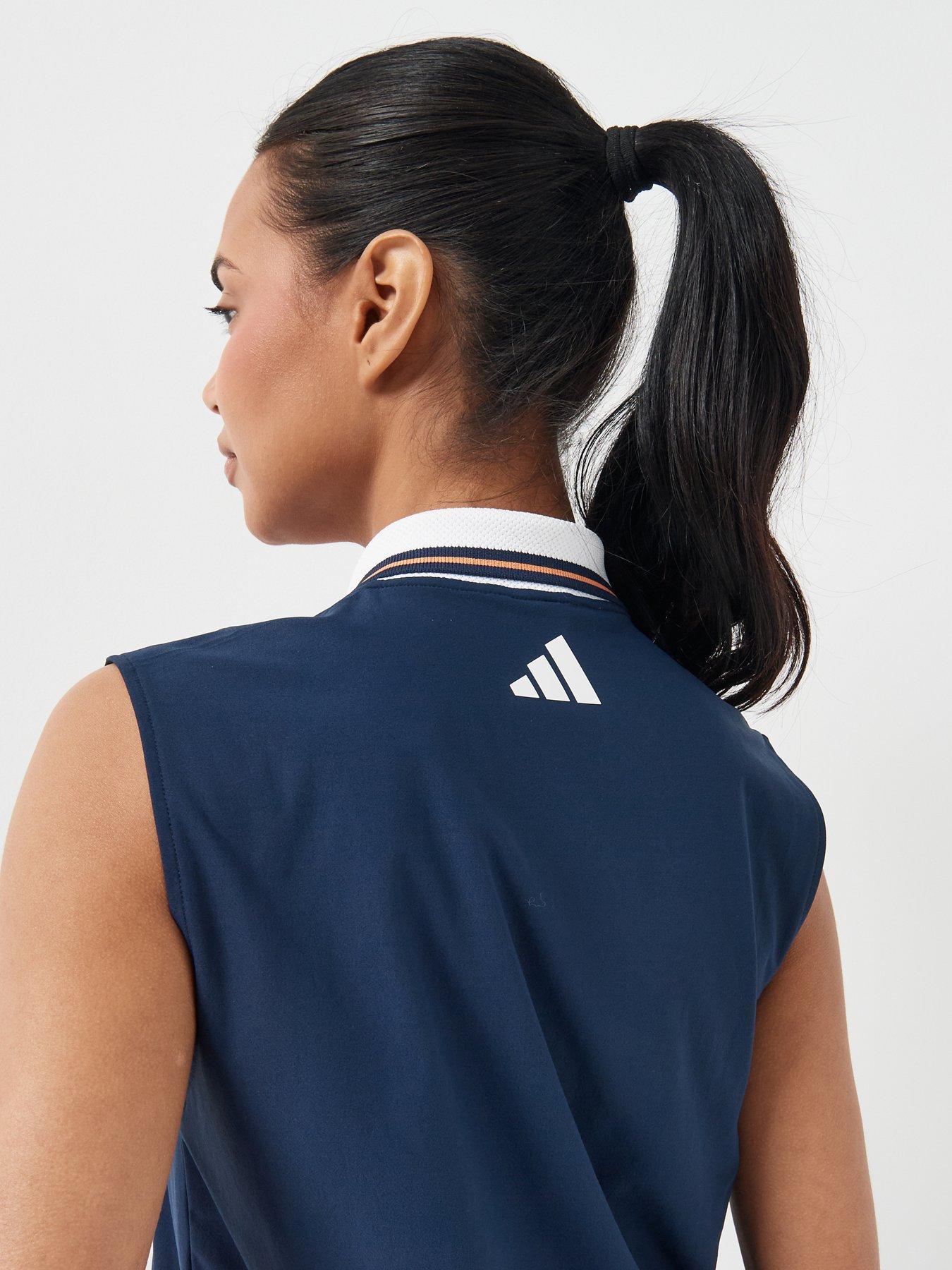 Image 4 of 6 of adidas Womens Golf Beyond Polo Shirt - Navy