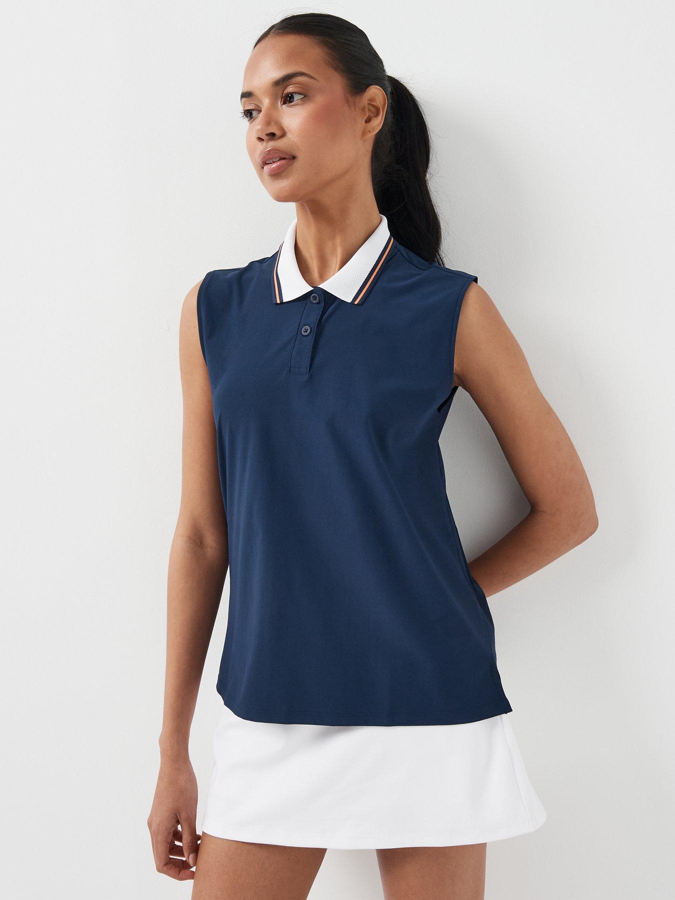 Image 6 of 6 of adidas Womens Golf Beyond Polo Shirt - Navy
