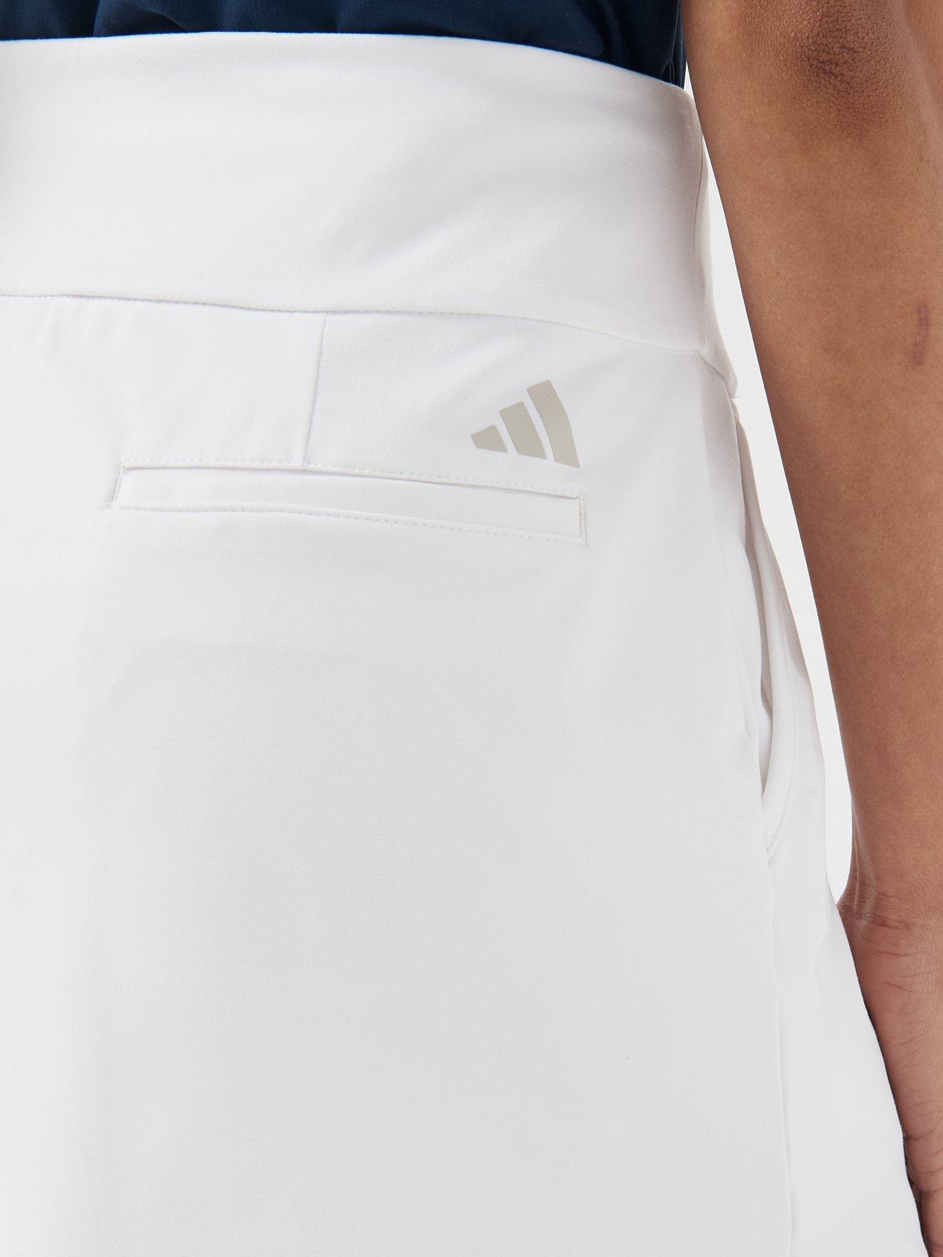 Image 4 of 6 of adidas Womens Golf Ultimate 365 Solid Knit Skort - White