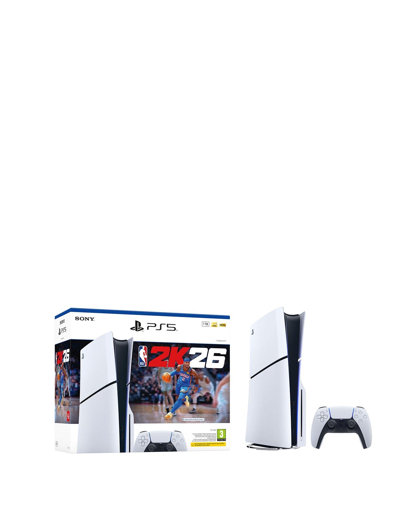 PlayStation 5 Disc Console NBA 2K26 Bundle