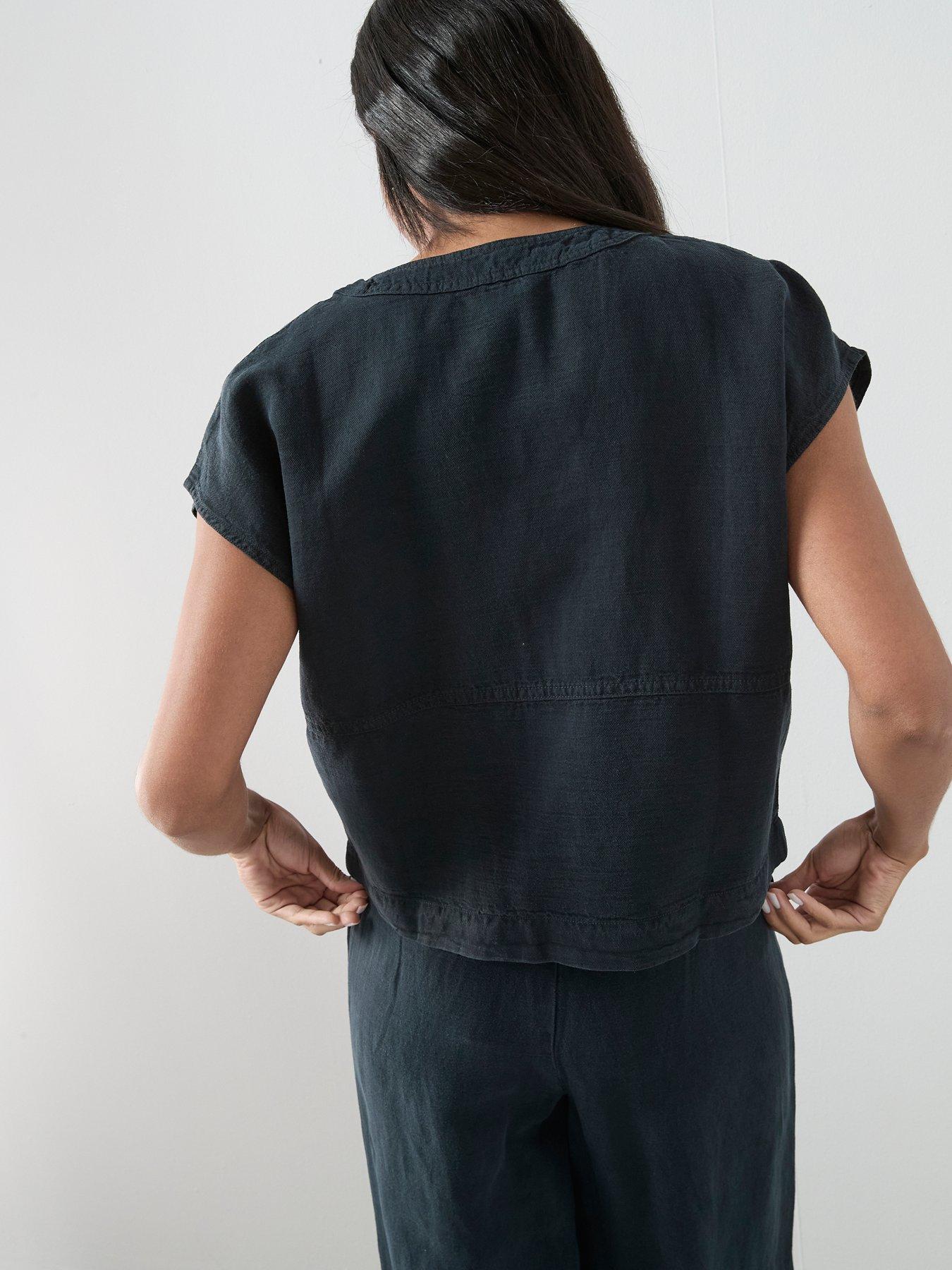 the-very-collection-lyocell-linen-tunic-co-ordstillFront