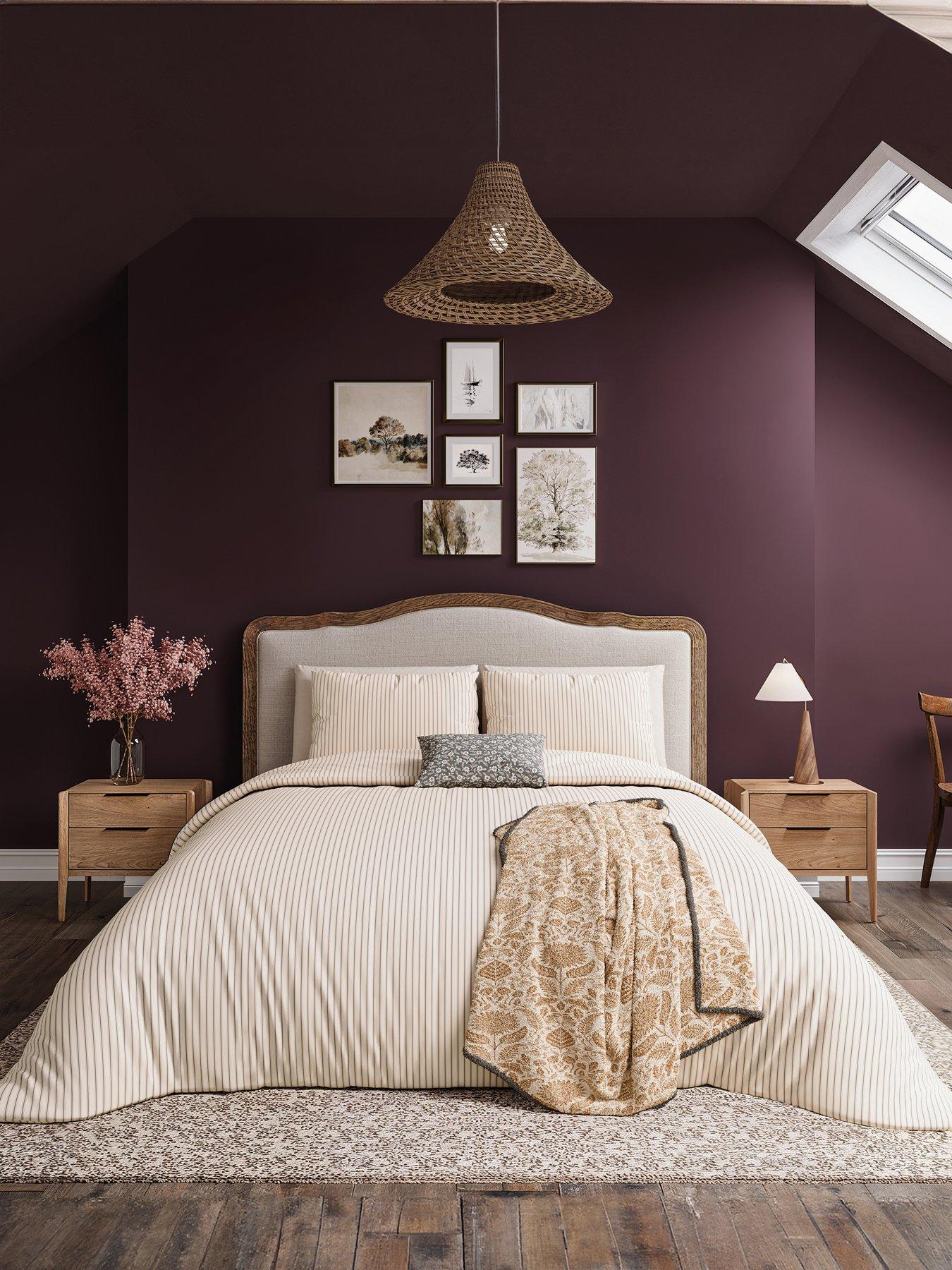 helena-springfield-ticking-stripe-duvet-cover-set-graphitecopper