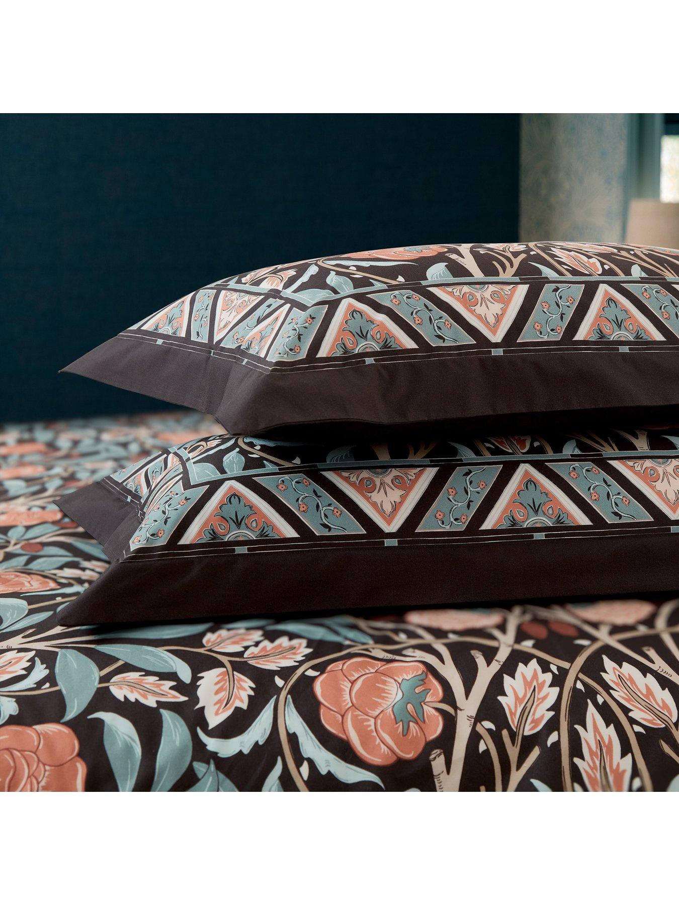 morris-co-olive-amp-rose-cover-duvet-set-indigoblushdetail