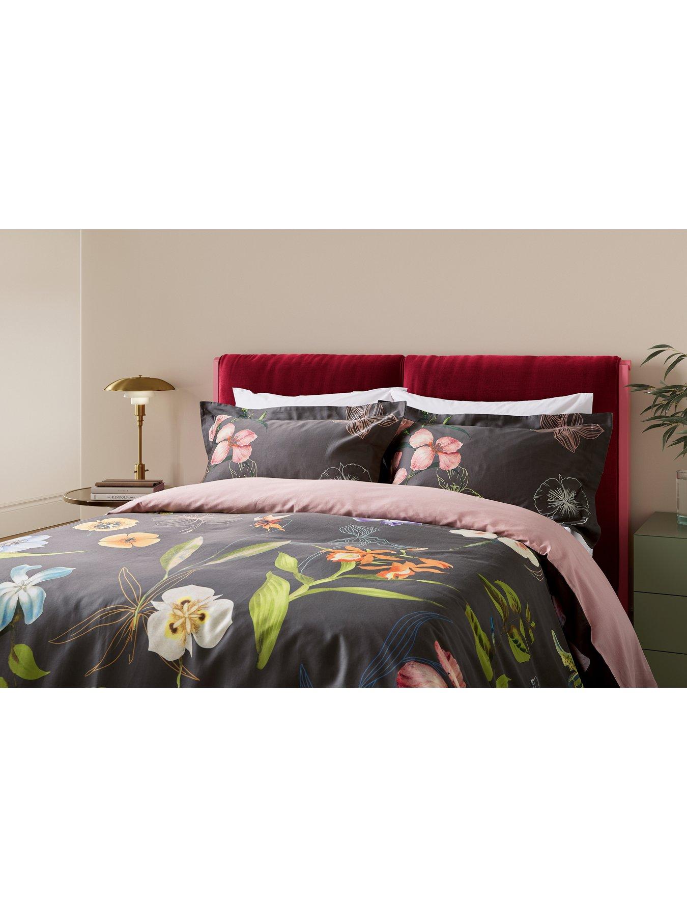 Image 3 of 5 of Ted Baker New Hampton Cover Duvet Set Charcoal