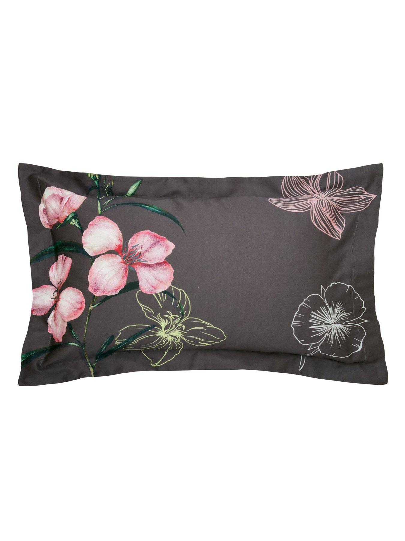 Image 4 of 5 of Ted Baker New Hampton Cover Duvet Set Charcoal