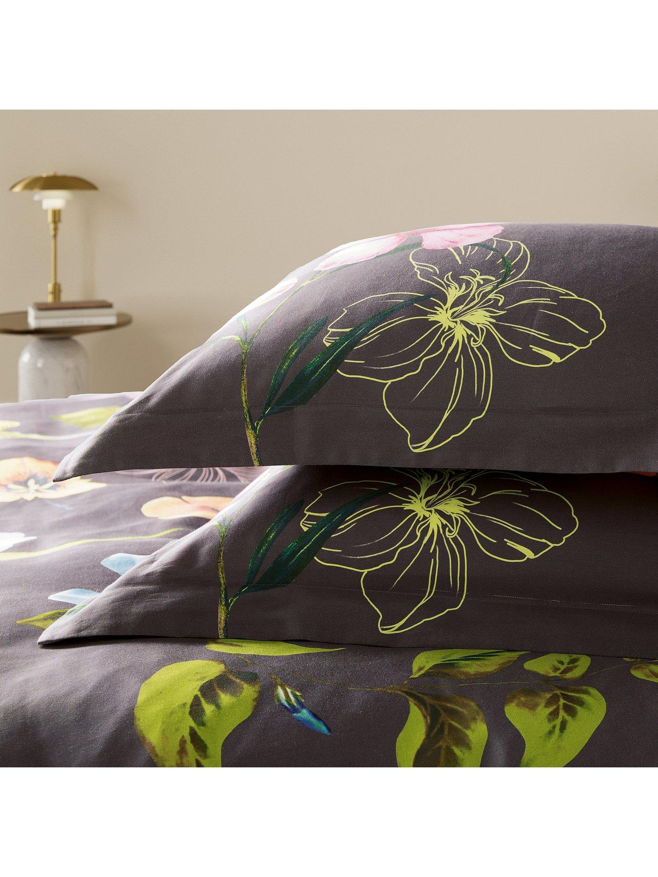 Image 5 of 5 of Ted Baker New Hampton Cover Duvet Set Charcoal