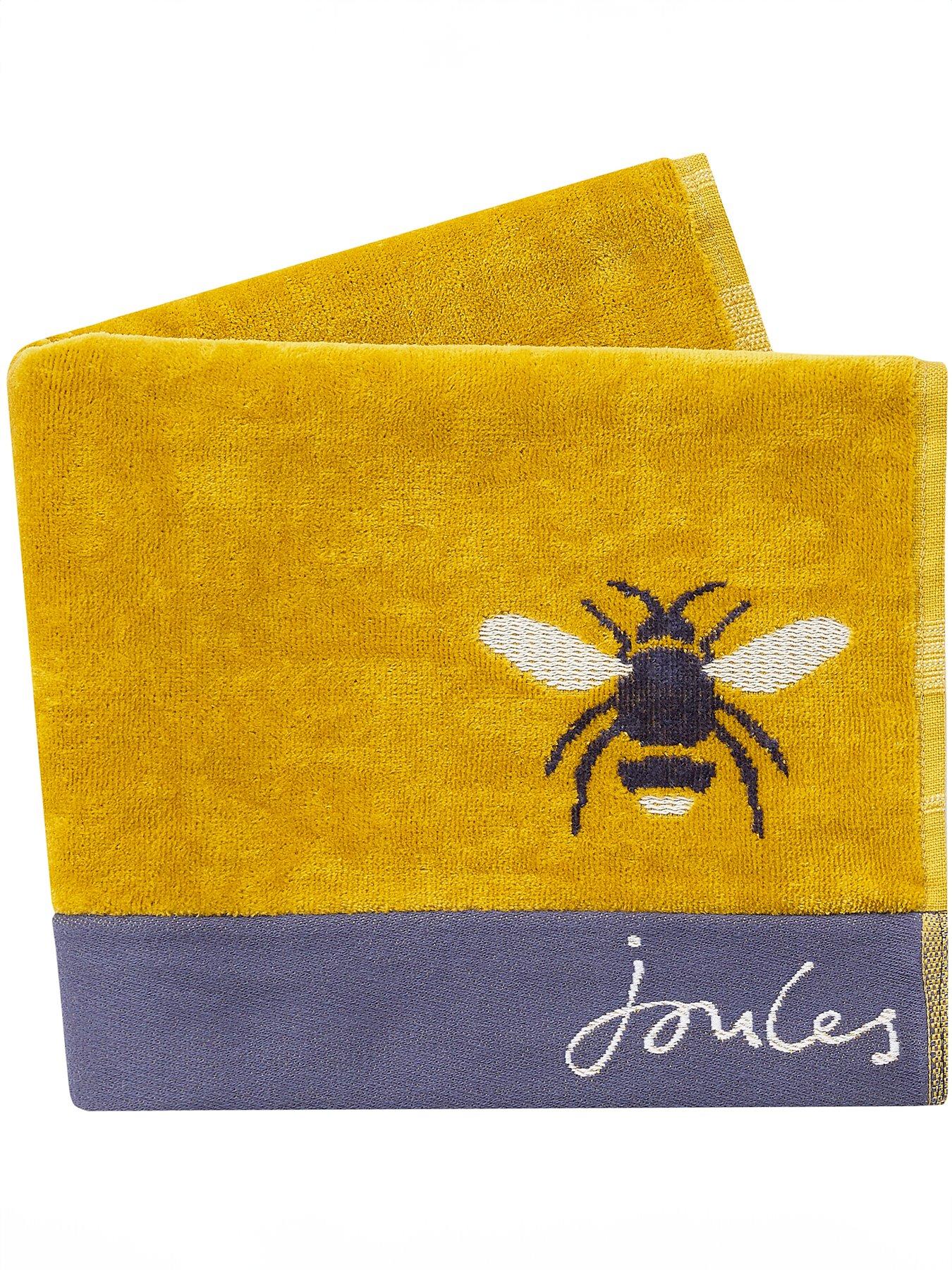 Joules Botanical Bees Towel Range
